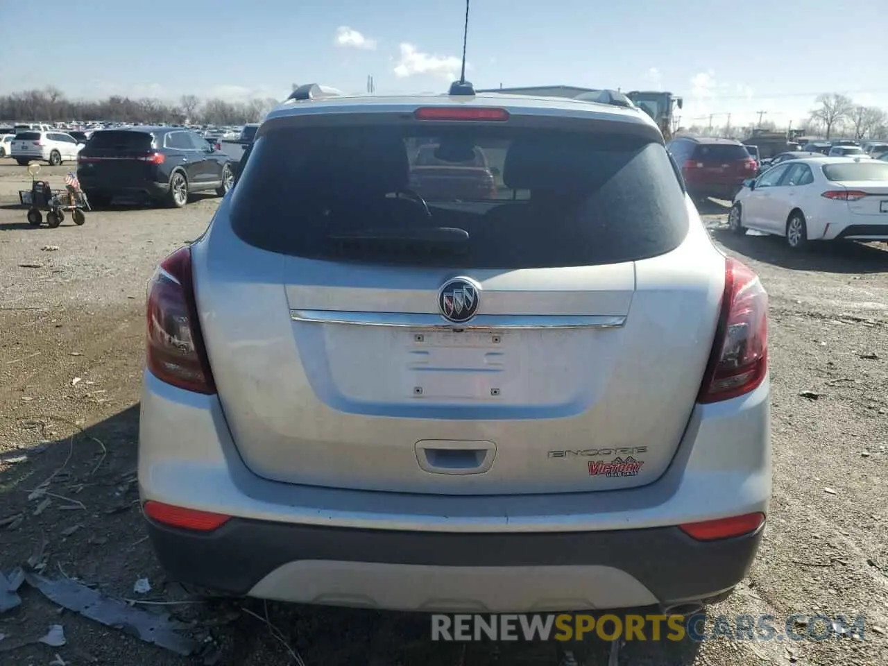 6 fotografías del automóvil dañado KL4CJASB3KB702409 BUICK ENCORE 2019