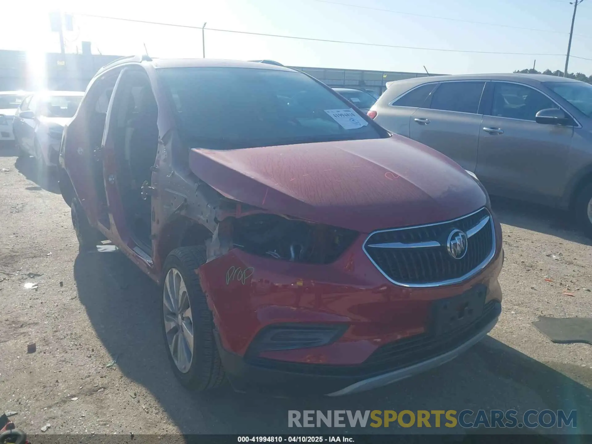 1 fotografías del automóvil dañado KL4CJASB3KB717038 BUICK ENCORE 2019