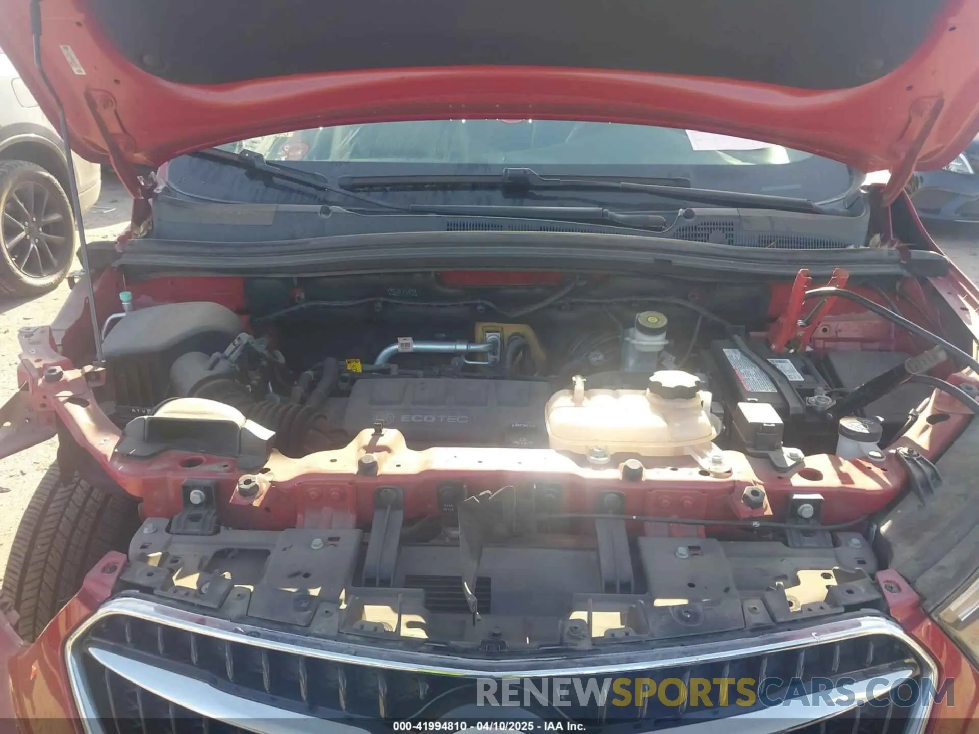 10 fotografías del automóvil dañado KL4CJASB3KB717038 BUICK ENCORE 2019
