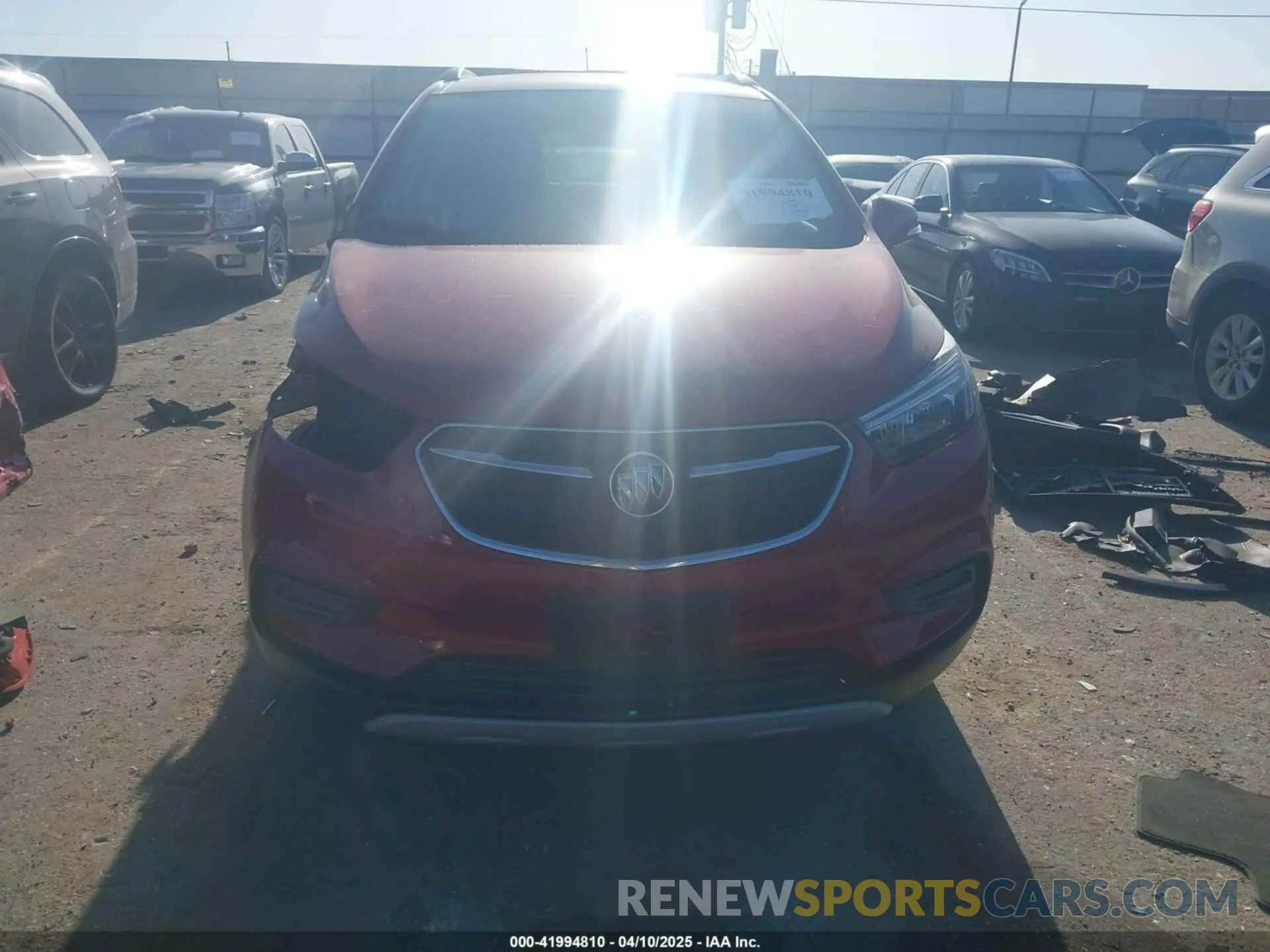 13 fotografías del automóvil dañado KL4CJASB3KB717038 BUICK ENCORE 2019