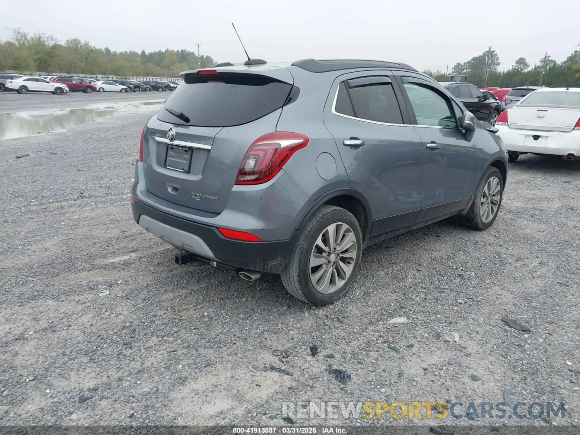 4 fotografías del automóvil dañado KL4CJASB3KB830830 BUICK ENCORE 2019