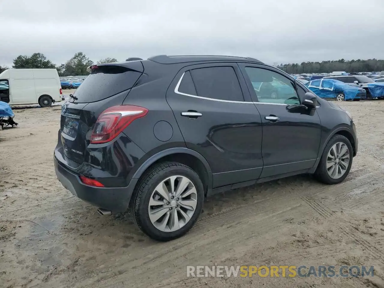 3 fotografías del automóvil dañado KL4CJASB3KB831220 BUICK ENCORE 2019