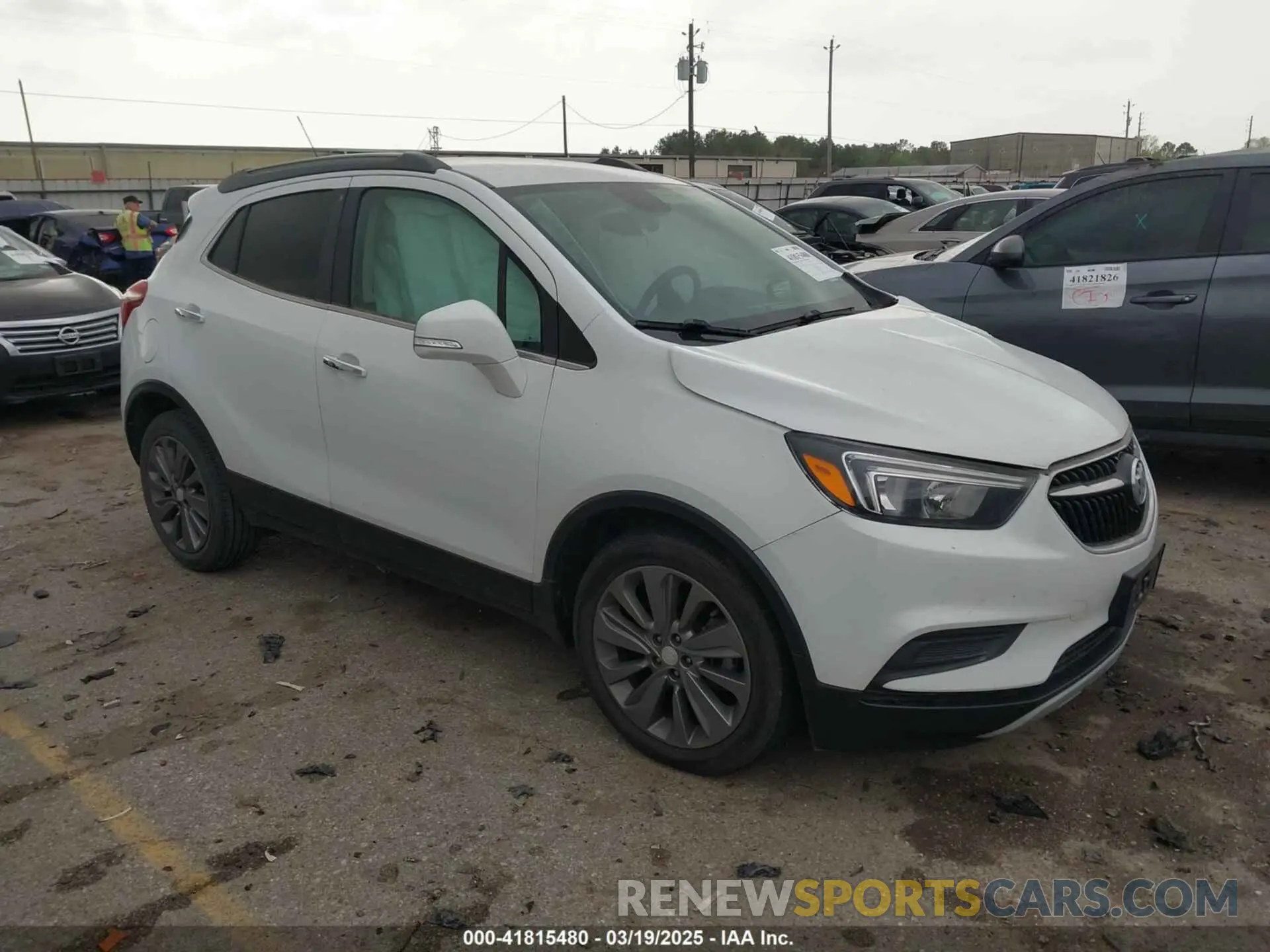 1 fotografías del automóvil dañado KL4CJASB3KB841777 BUICK ENCORE 2019