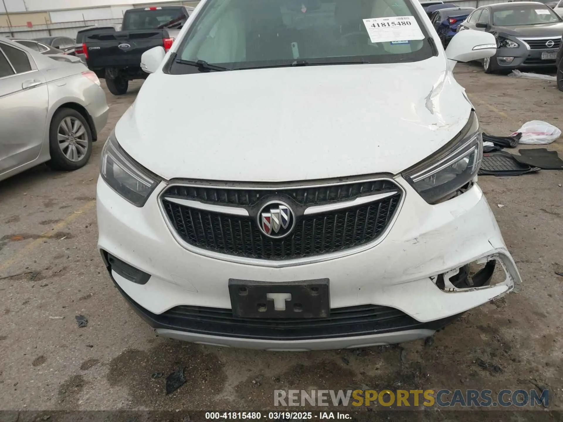 11 fotografías del automóvil dañado KL4CJASB3KB841777 BUICK ENCORE 2019