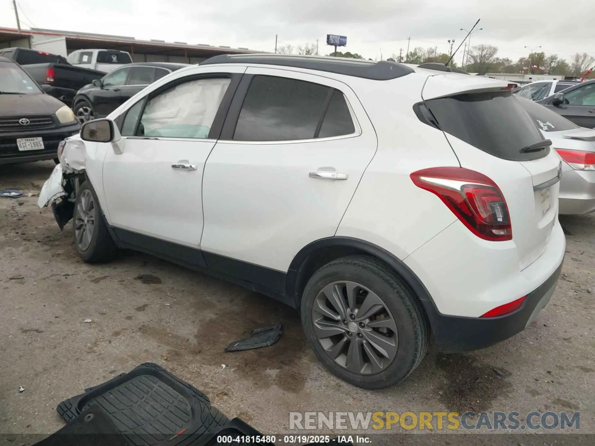 3 fotografías del automóvil dañado KL4CJASB3KB841777 BUICK ENCORE 2019