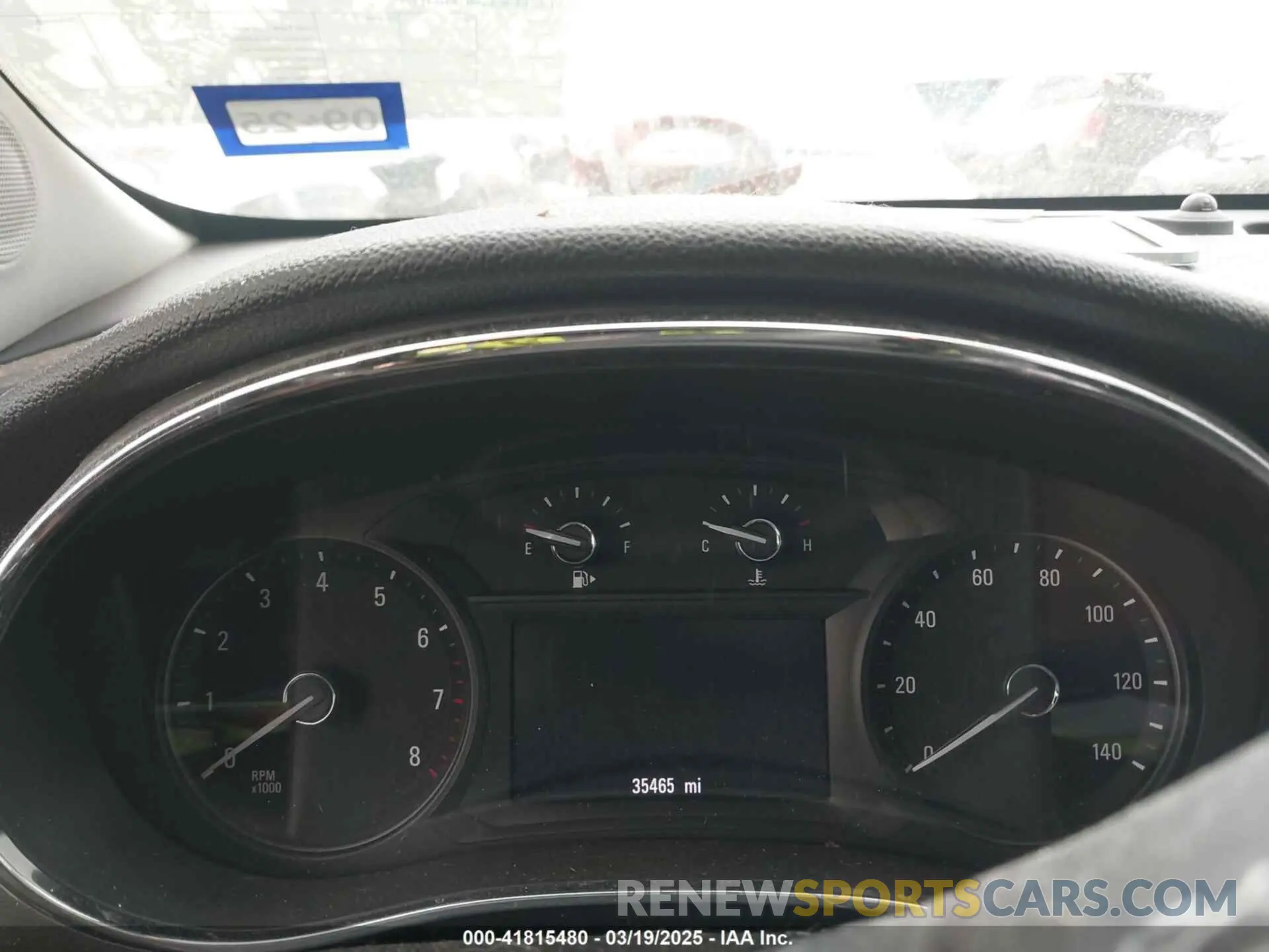 7 fotografías del automóvil dañado KL4CJASB3KB841777 BUICK ENCORE 2019