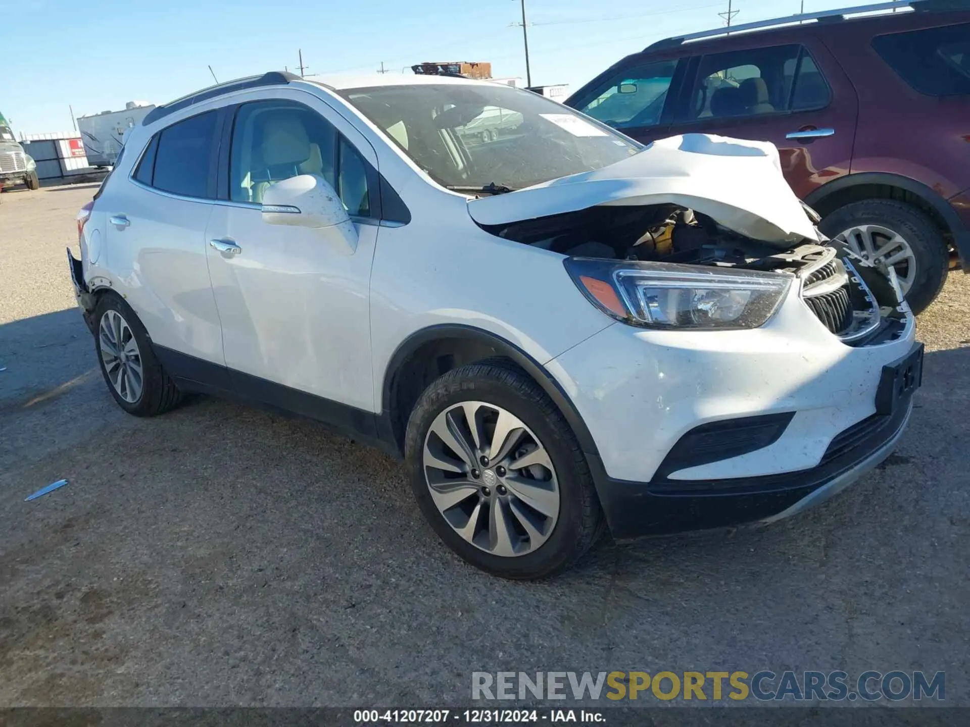 1 fotografías del automóvil dañado KL4CJASB3KB848809 BUICK ENCORE 2019