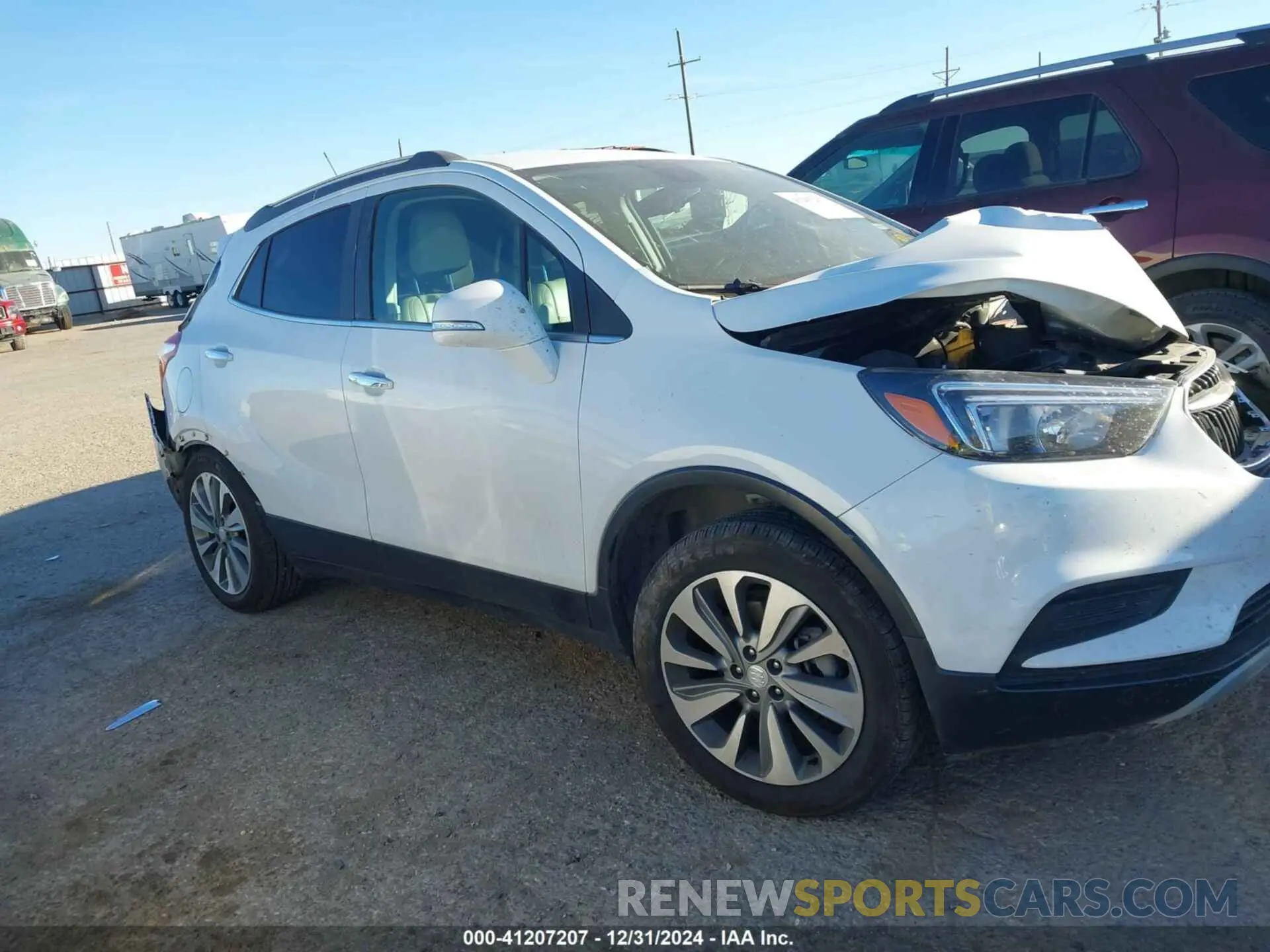 12 fotografías del automóvil dañado KL4CJASB3KB848809 BUICK ENCORE 2019