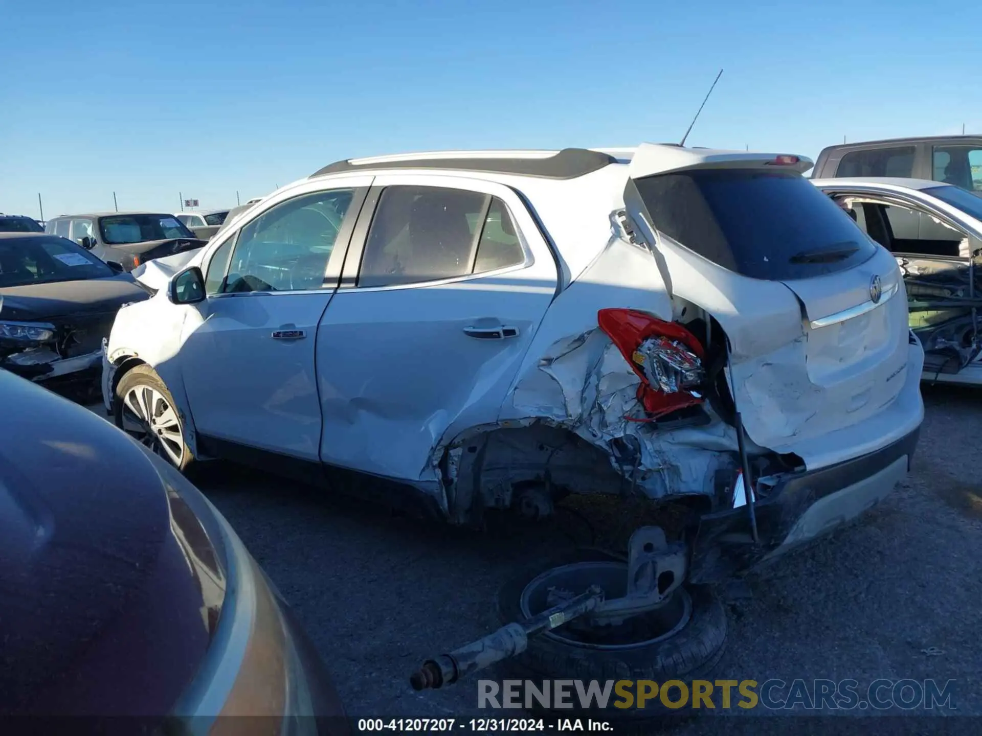 13 fotografías del automóvil dañado KL4CJASB3KB848809 BUICK ENCORE 2019