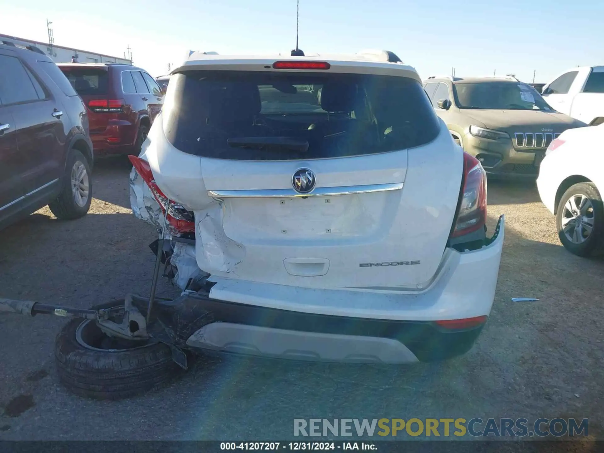 15 fotografías del automóvil dañado KL4CJASB3KB848809 BUICK ENCORE 2019
