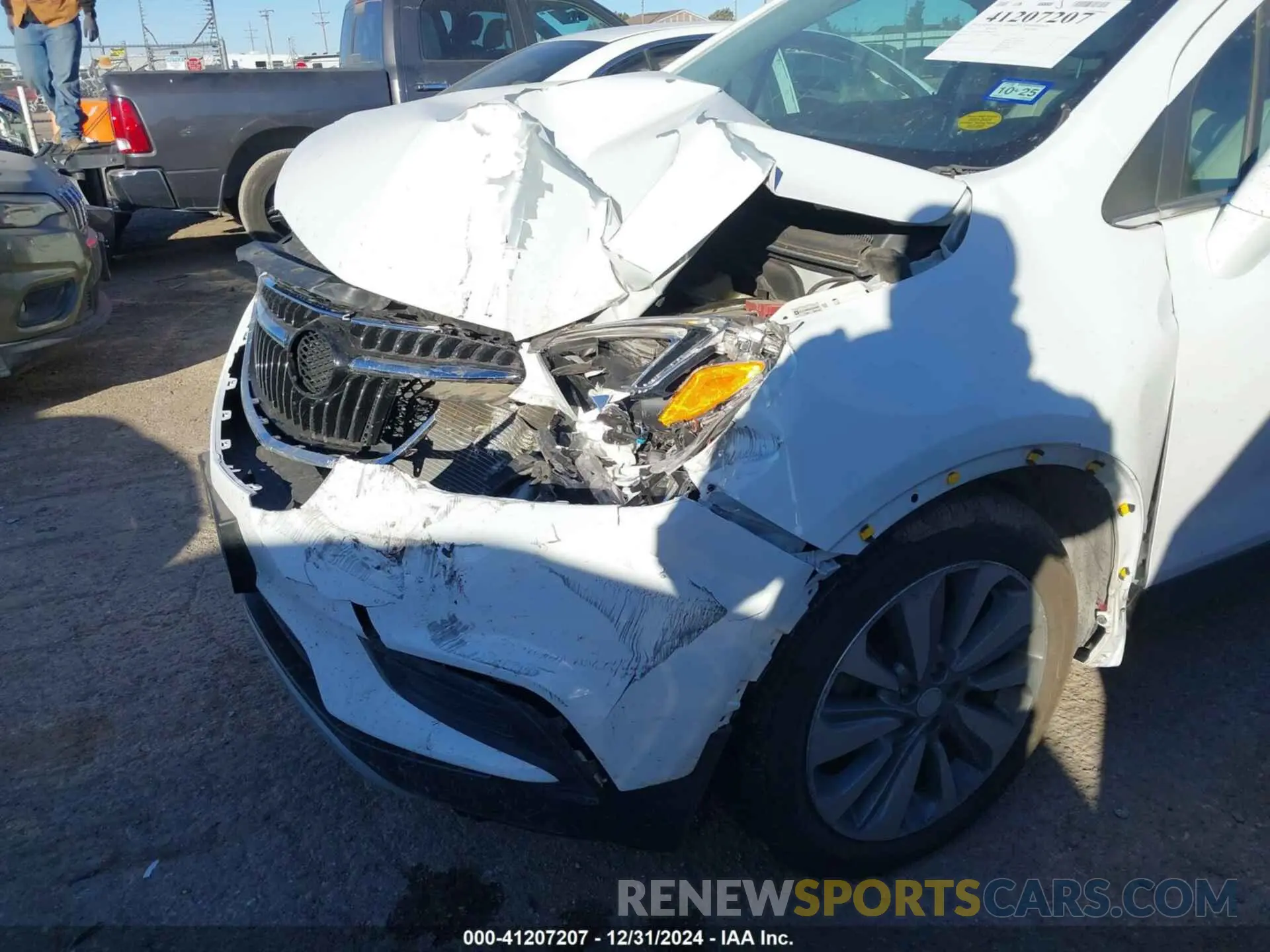 6 fotografías del automóvil dañado KL4CJASB3KB848809 BUICK ENCORE 2019