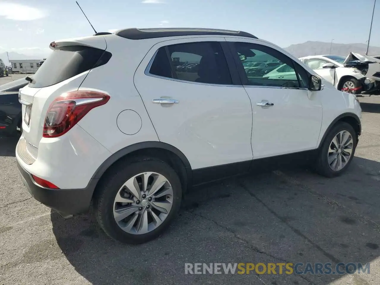 3 fotografías del automóvil dañado KL4CJASB3KB891658 BUICK ENCORE 2019