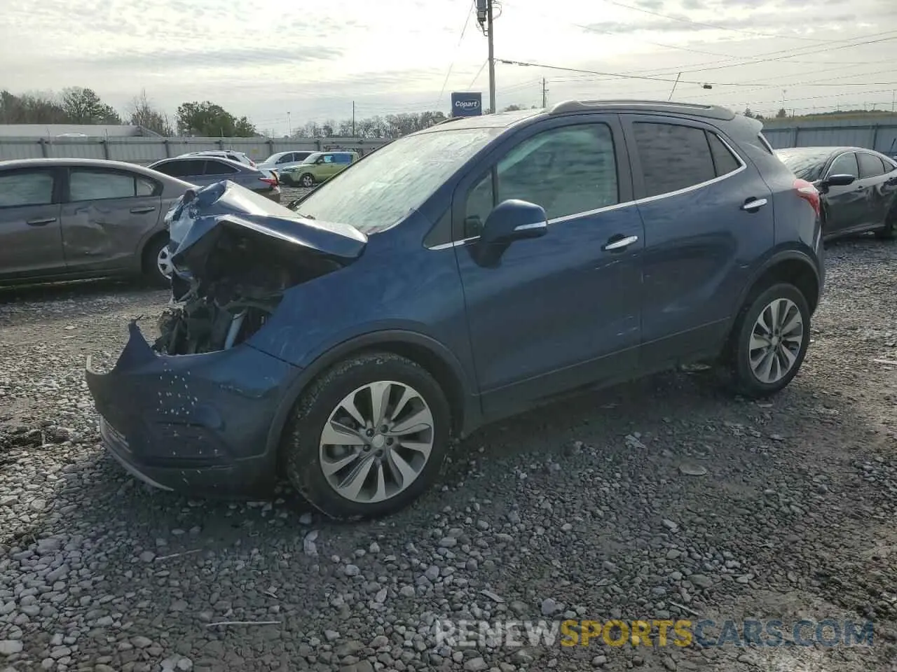 1 fotografías del automóvil dañado KL4CJASB3KB896438 BUICK ENCORE 2019