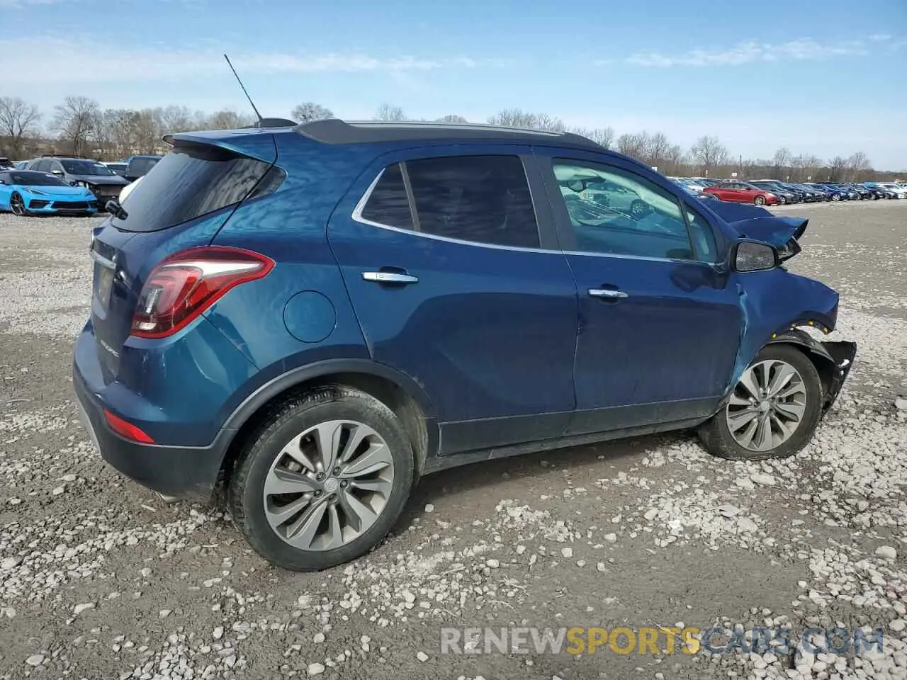 3 fotografías del automóvil dañado KL4CJASB3KB896438 BUICK ENCORE 2019