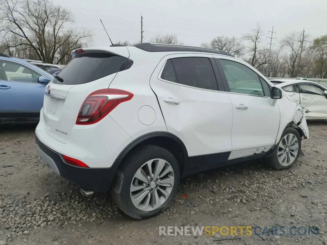 3 fotografías del automóvil dañado KL4CJASB3KB931916 BUICK ENCORE 2019