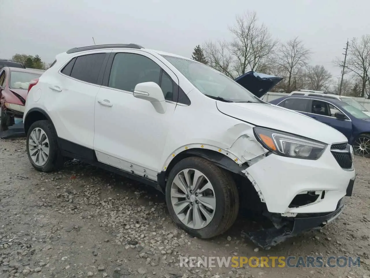 4 fotografías del automóvil dañado KL4CJASB3KB931916 BUICK ENCORE 2019