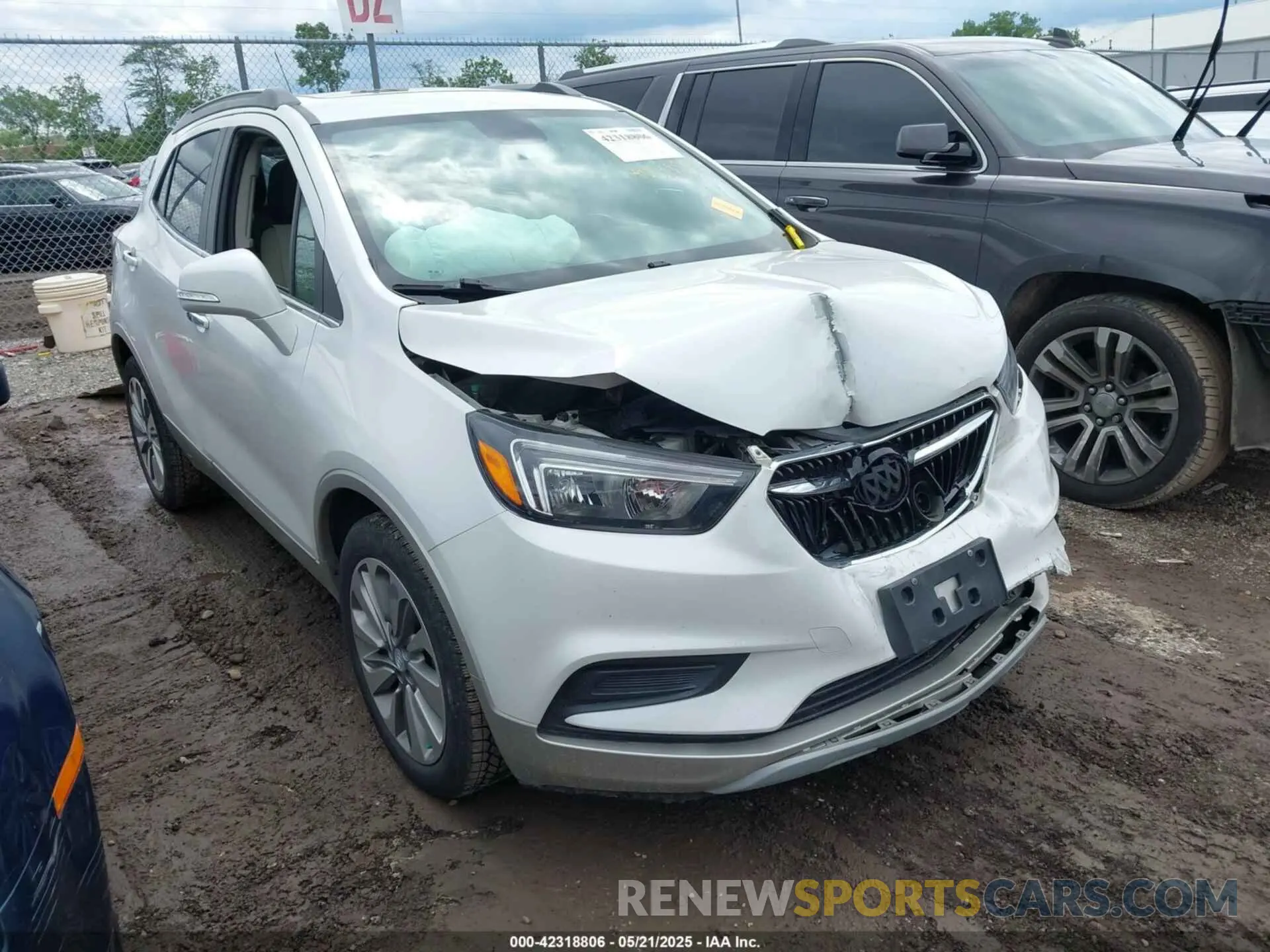 1 fotografías del automóvil dañado KL4CJASB4KB713158 BUICK ENCORE 2019