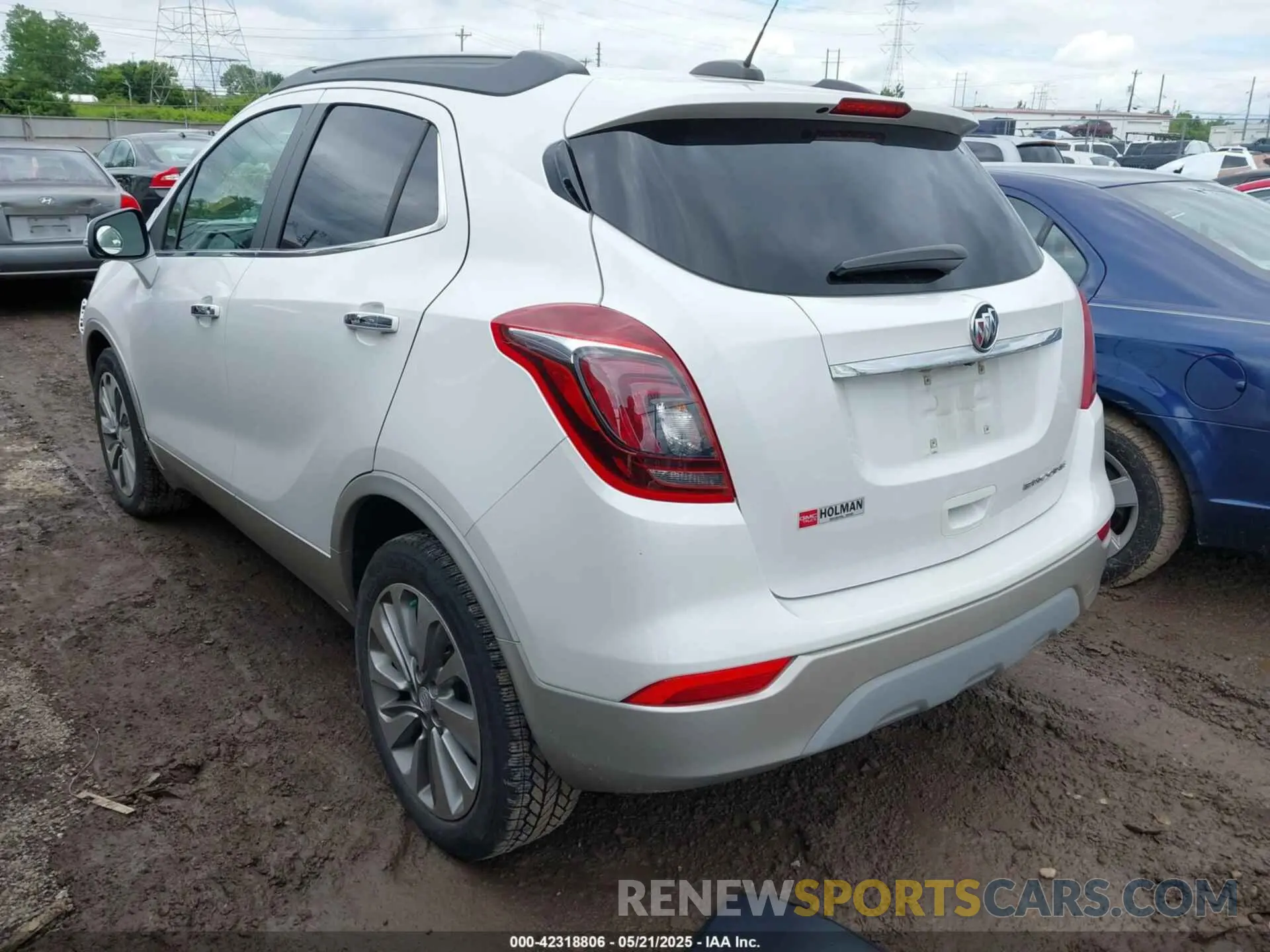 3 fotografías del automóvil dañado KL4CJASB4KB713158 BUICK ENCORE 2019