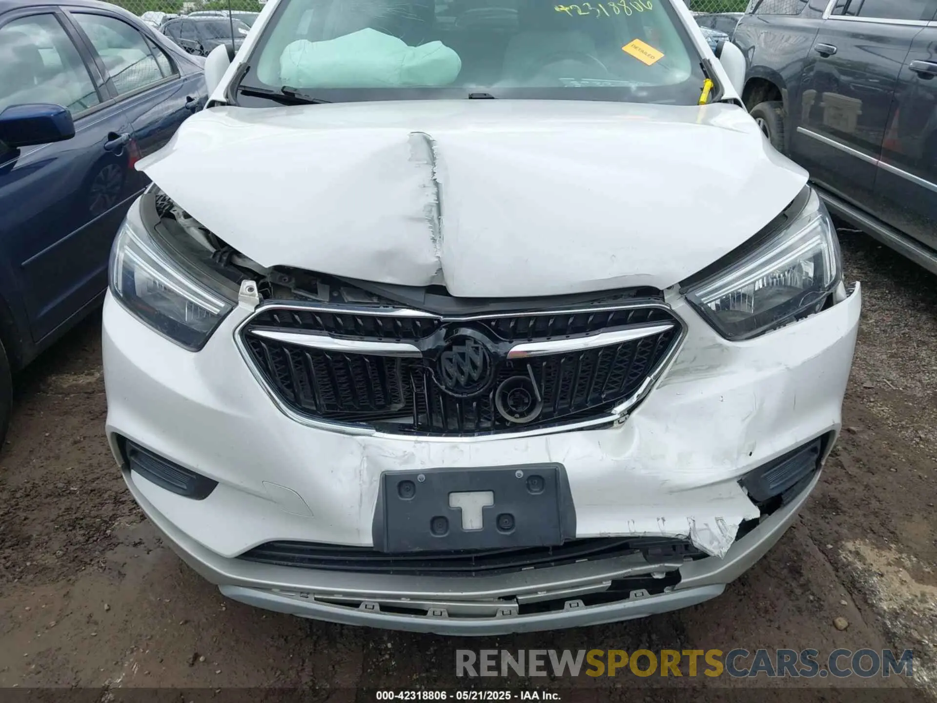 6 fotografías del automóvil dañado KL4CJASB4KB713158 BUICK ENCORE 2019