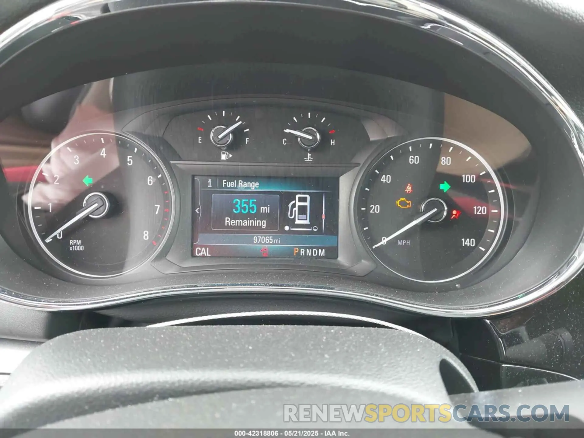 7 fotografías del automóvil dañado KL4CJASB4KB713158 BUICK ENCORE 2019