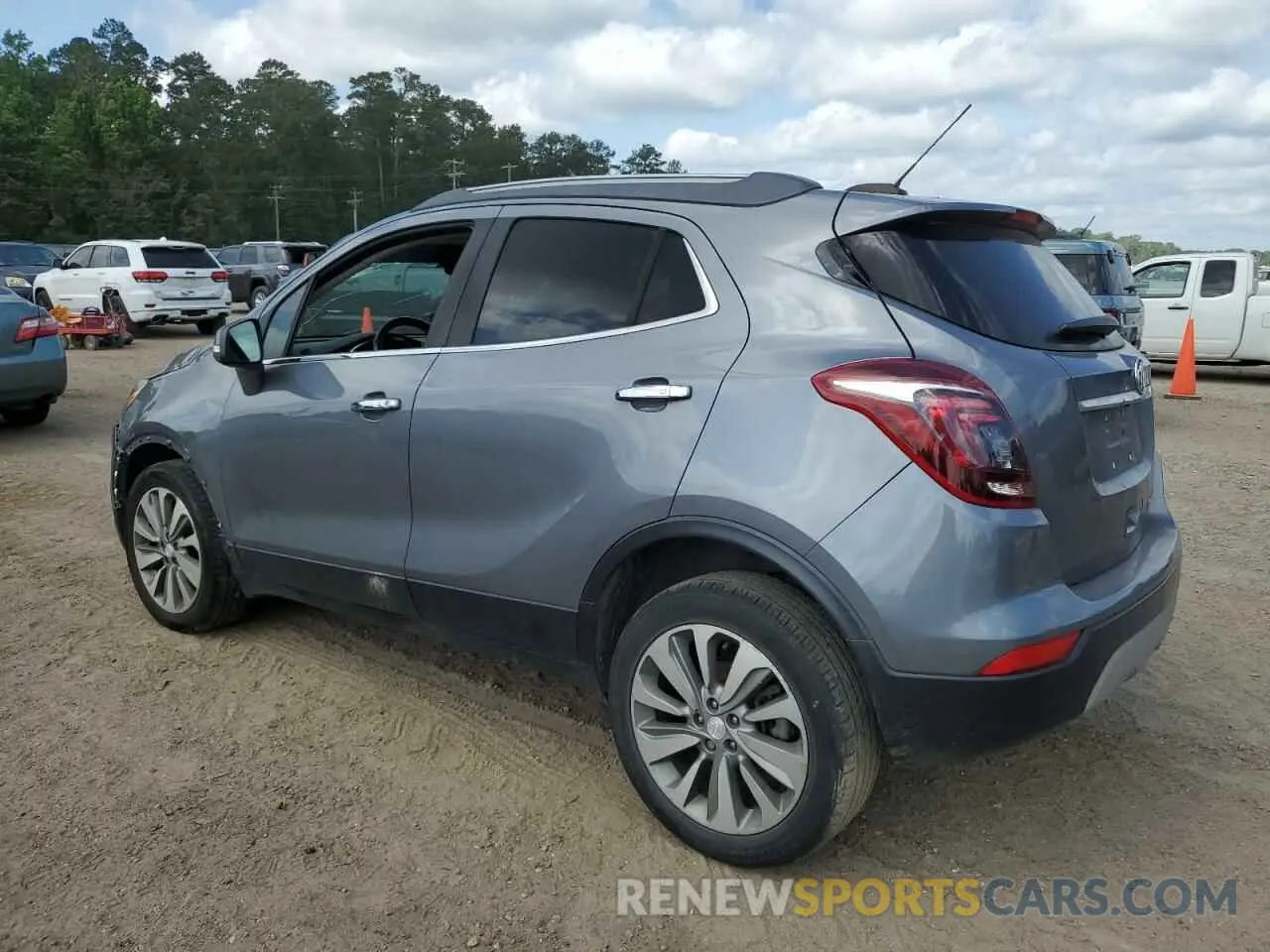 2 fotografías del automóvil dañado KL4CJASB4KB718358 BUICK ENCORE 2019
