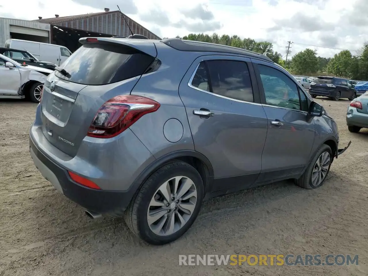 3 fotografías del automóvil dañado KL4CJASB4KB718358 BUICK ENCORE 2019