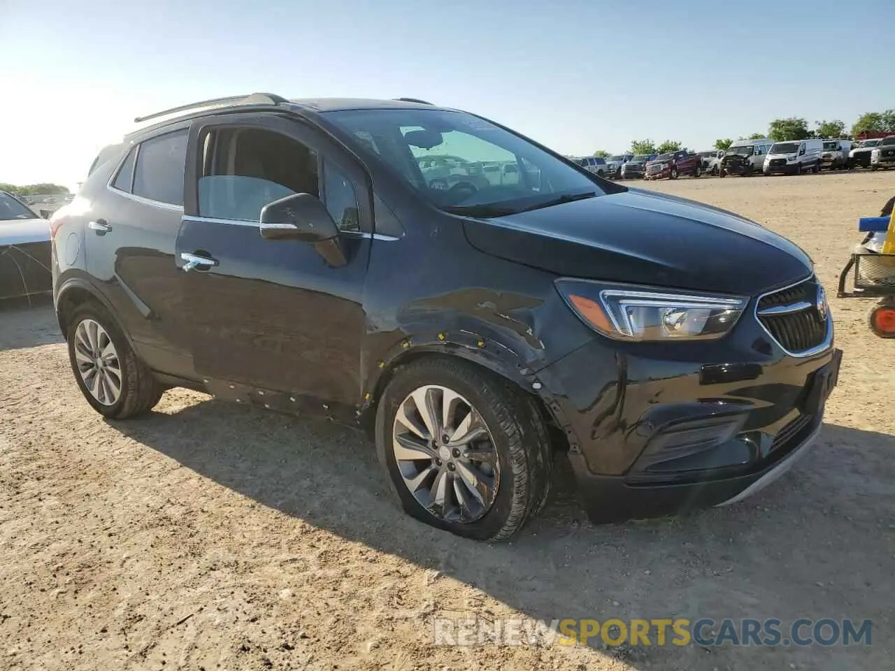 4 fotografías del automóvil dañado KL4CJASB4KB725147 BUICK ENCORE 2019