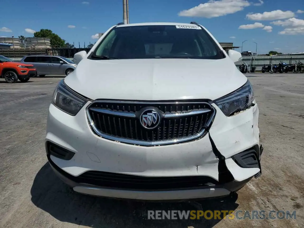 5 fotografías del automóvil dañado KL4CJASB4KB772405 BUICK ENCORE 2019