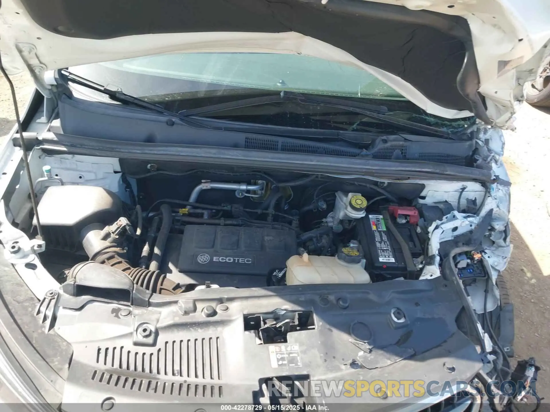 10 fotografías del automóvil dañado KL4CJASB4KB825233 BUICK ENCORE 2019