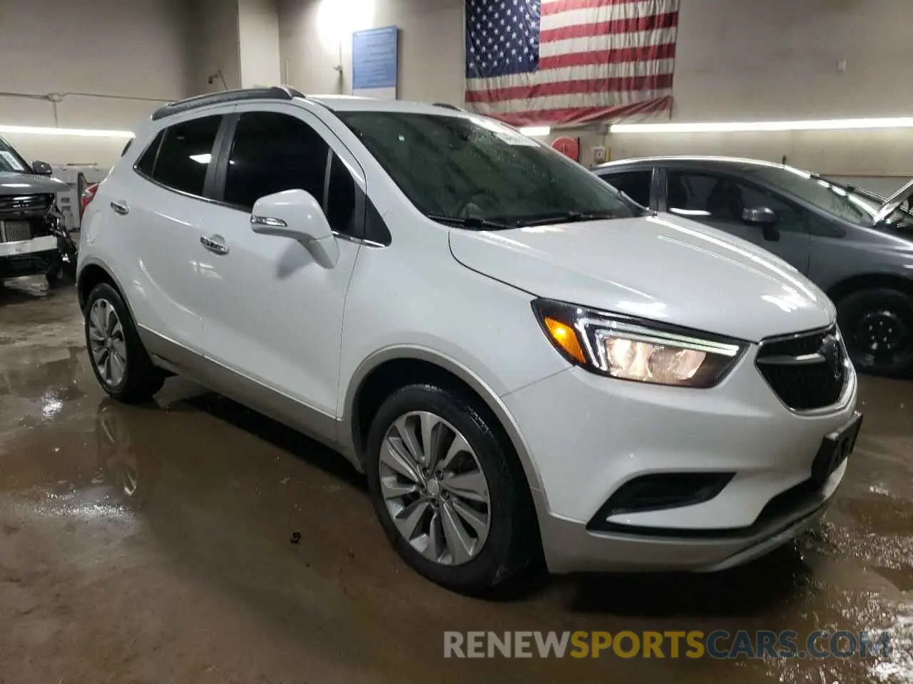 4 fotografías del automóvil dañado KL4CJASB4KB863836 BUICK ENCORE 2019