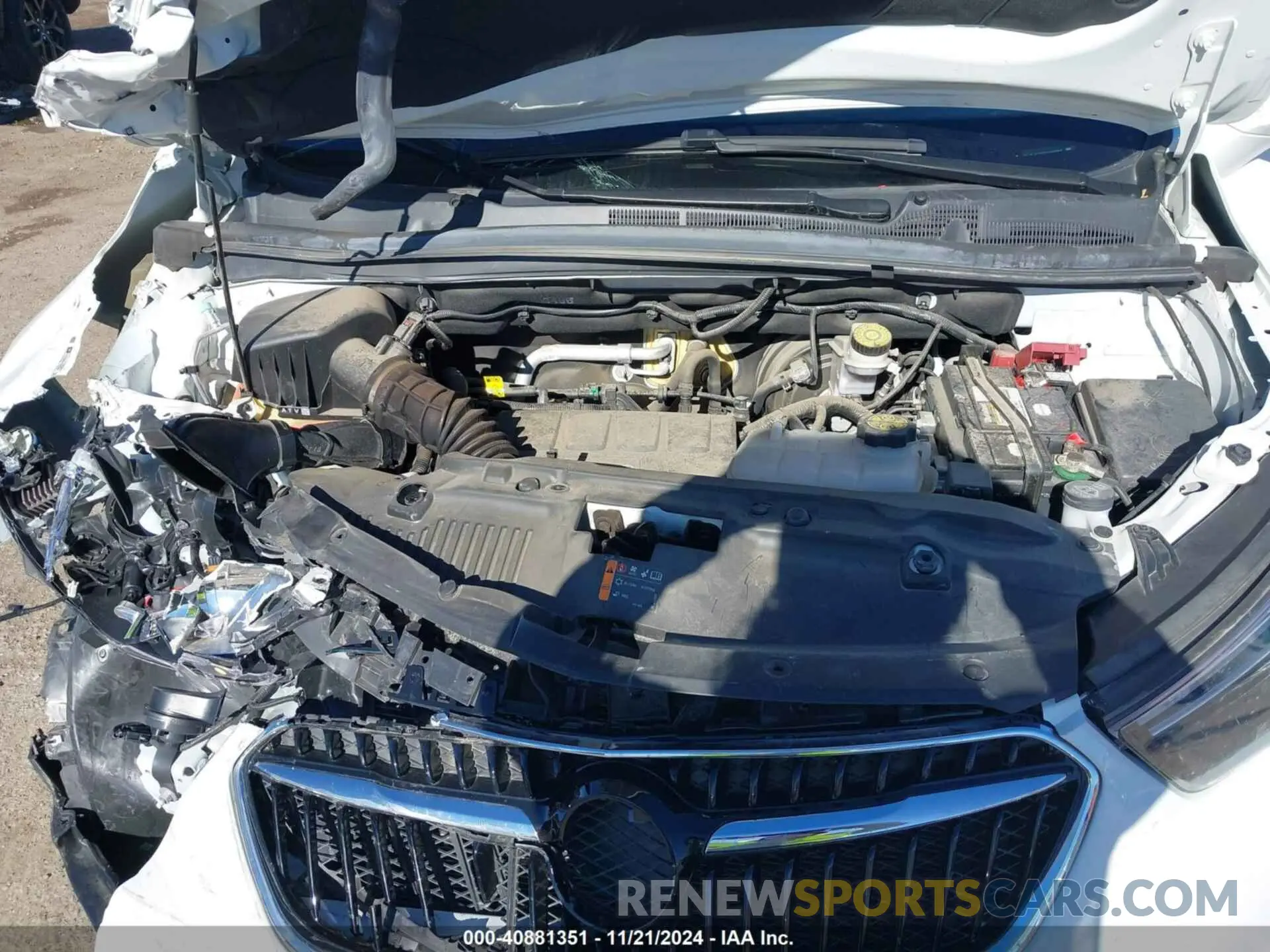 10 fotografías del automóvil dañado KL4CJASB4KB897596 BUICK ENCORE 2019