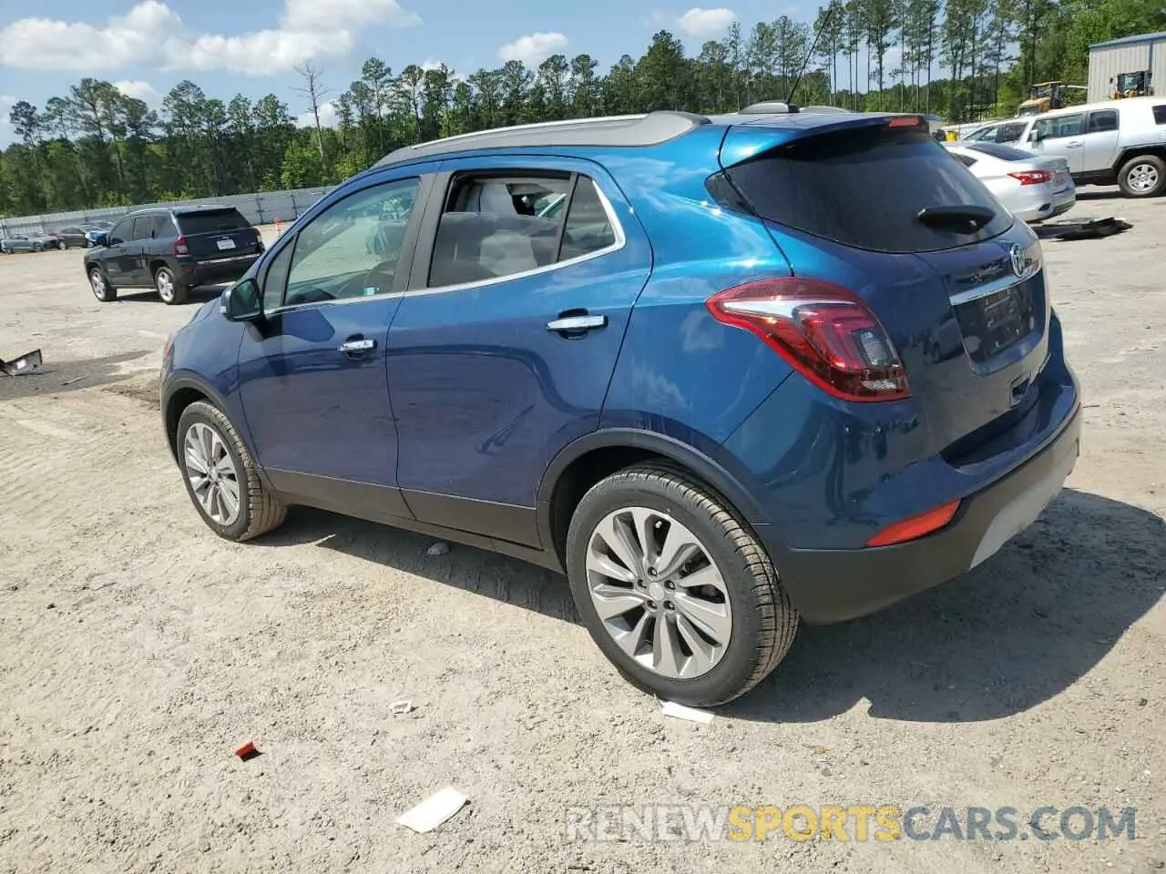 2 fotografías del automóvil dañado KL4CJASB4KB938888 BUICK ENCORE 2019