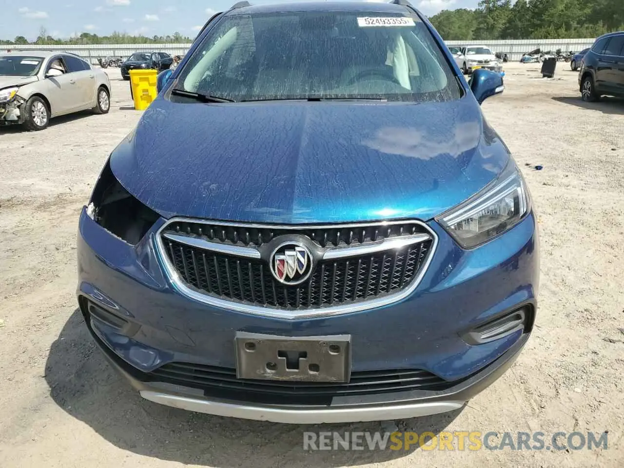 5 fotografías del automóvil dañado KL4CJASB4KB938888 BUICK ENCORE 2019