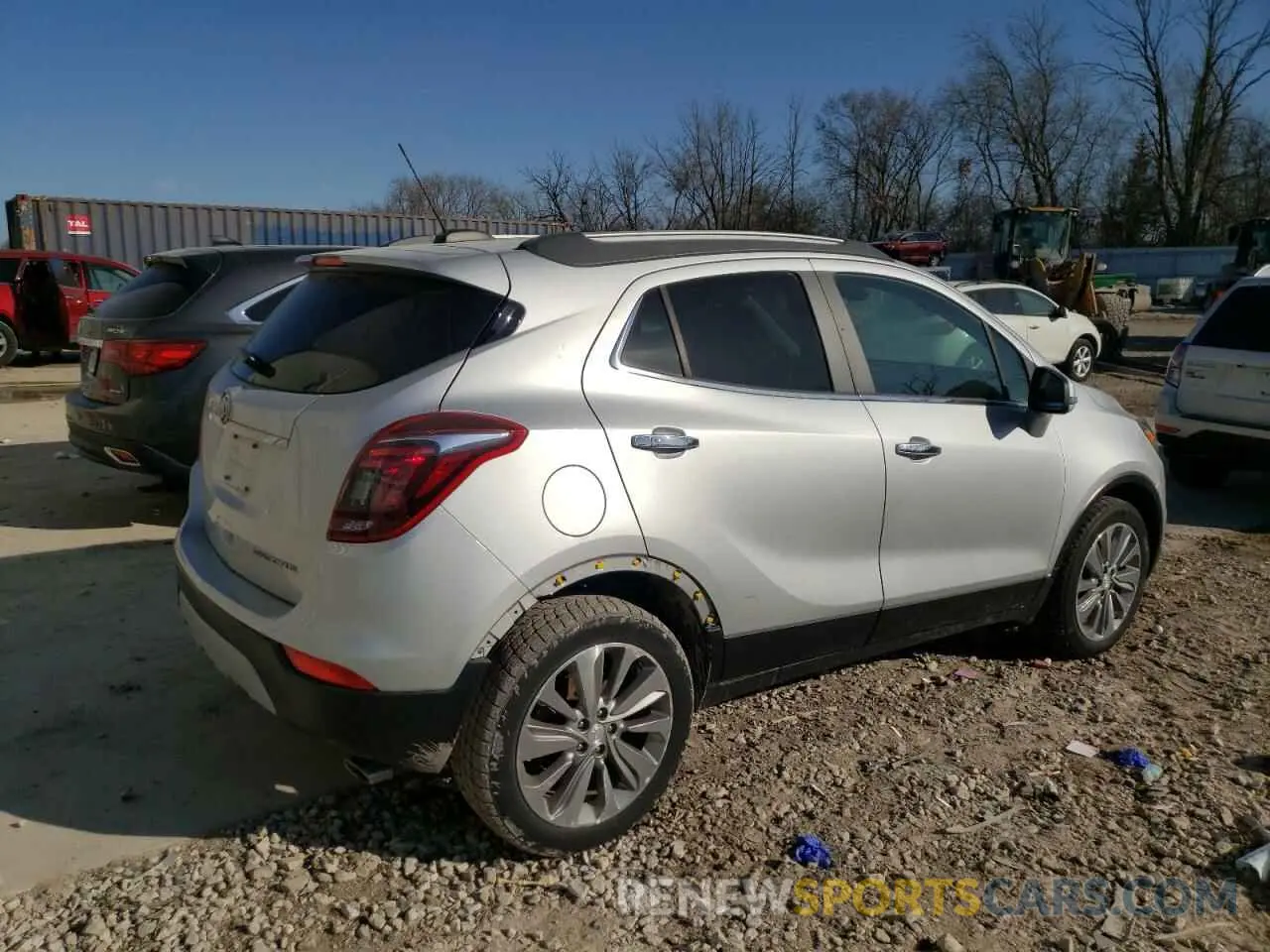 3 fotografías del automóvil dañado KL4CJASB4KB954119 BUICK ENCORE 2019