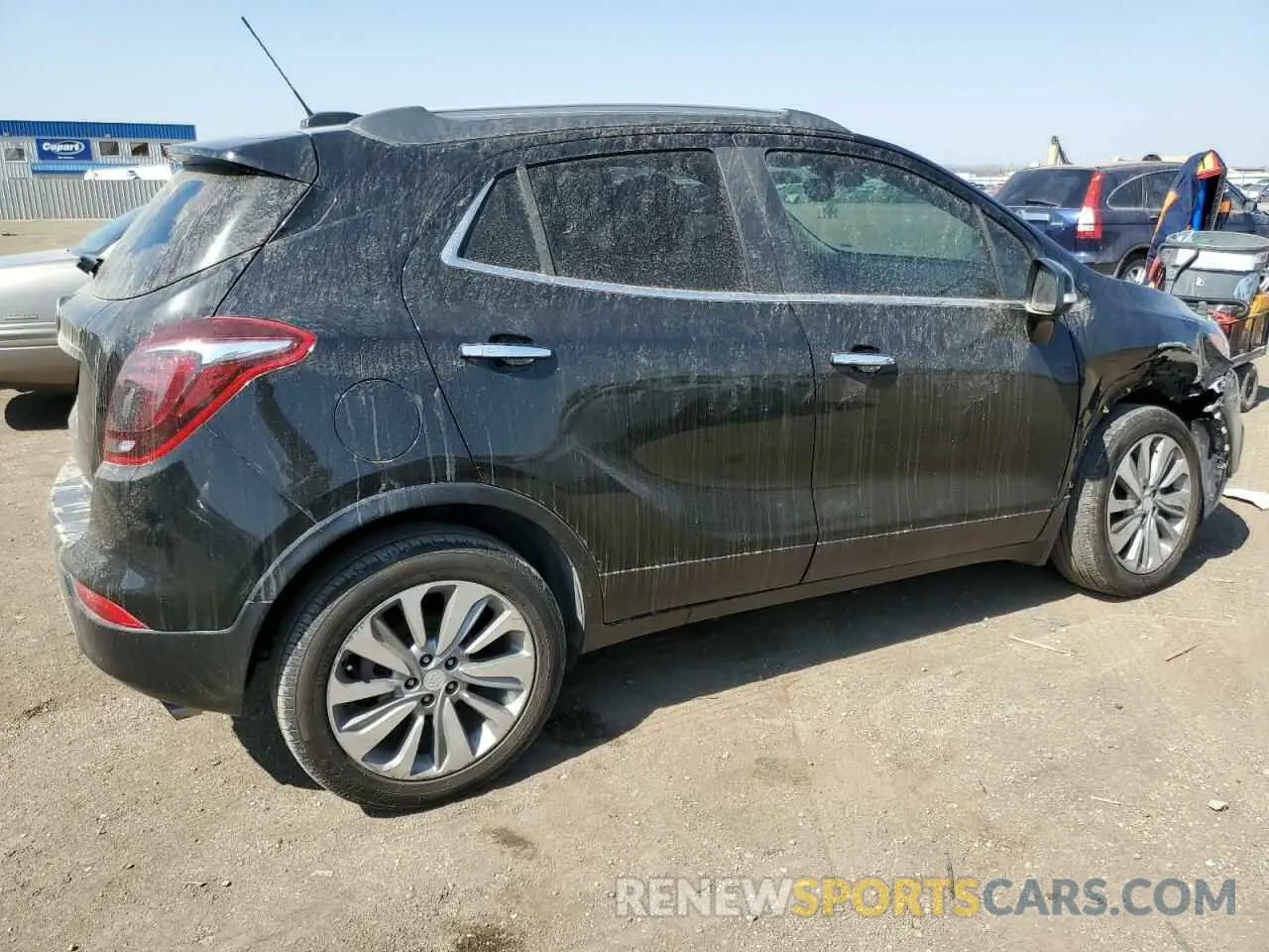 3 fotografías del automóvil dañado KL4CJASB5KB700631 BUICK ENCORE 2019