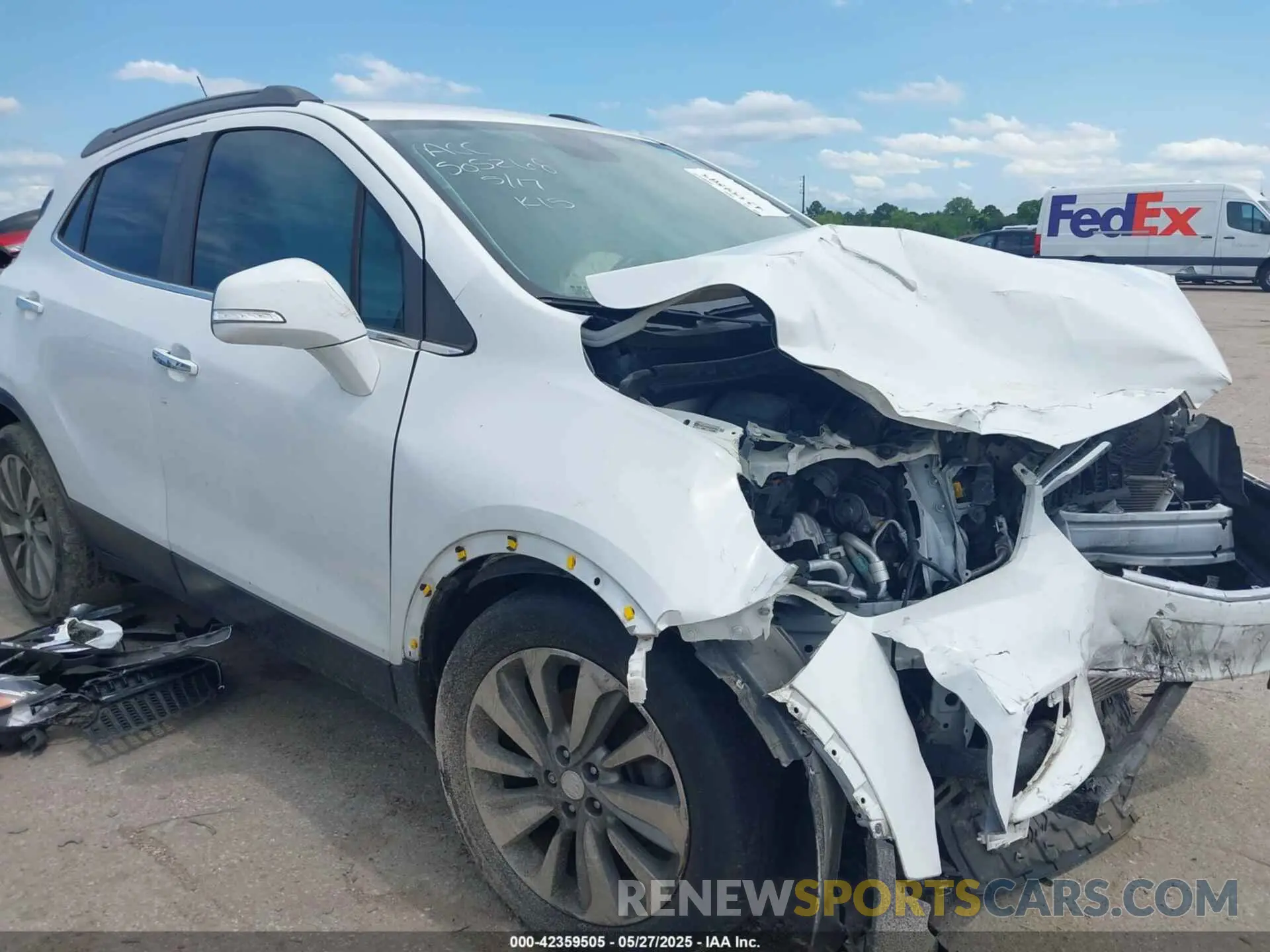 1 fotografías del automóvil dañado KL4CJASB5KB709300 BUICK ENCORE 2019