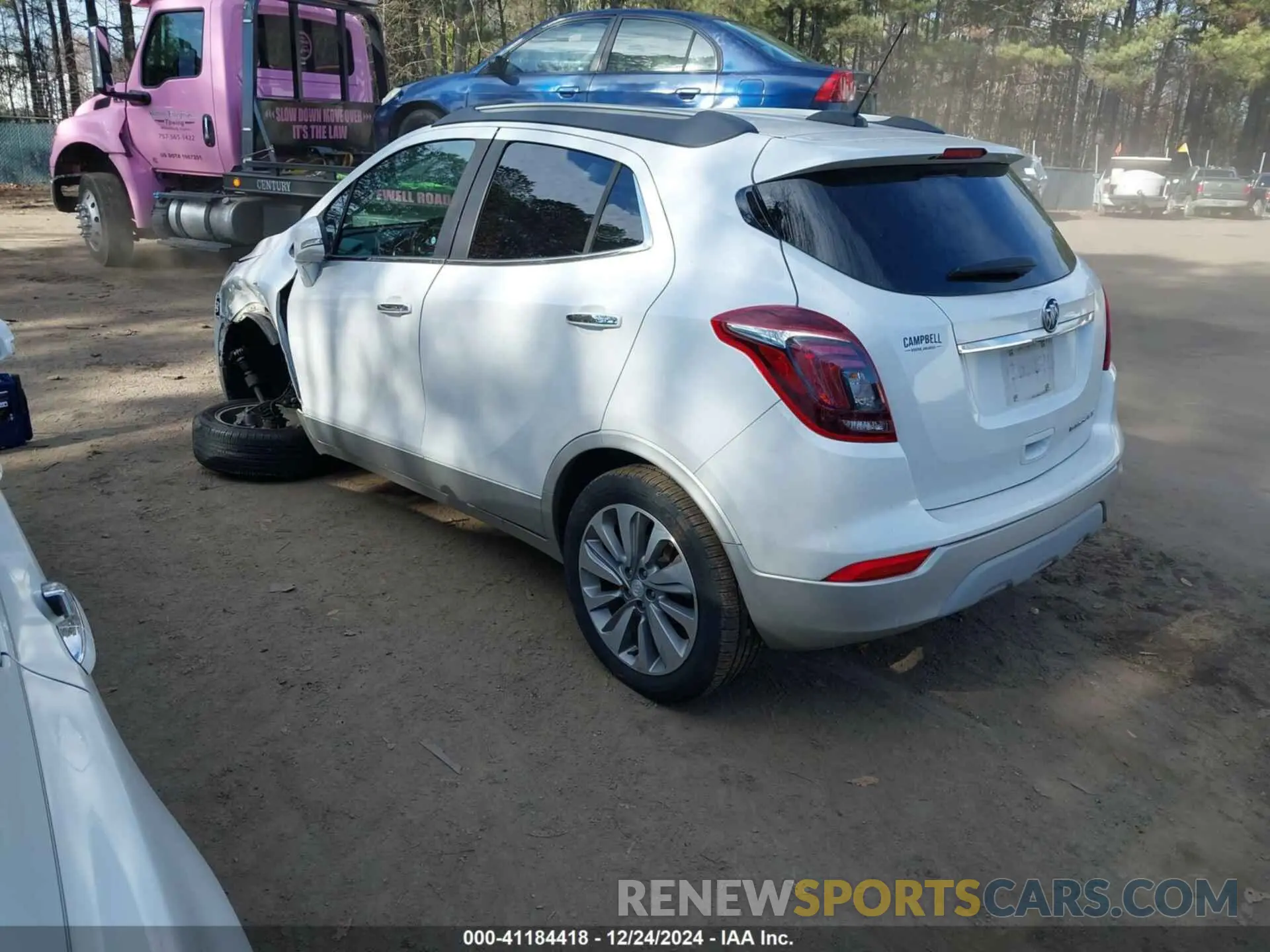 3 fotografías del automóvil dañado KL4CJASB5KB710334 BUICK ENCORE 2019