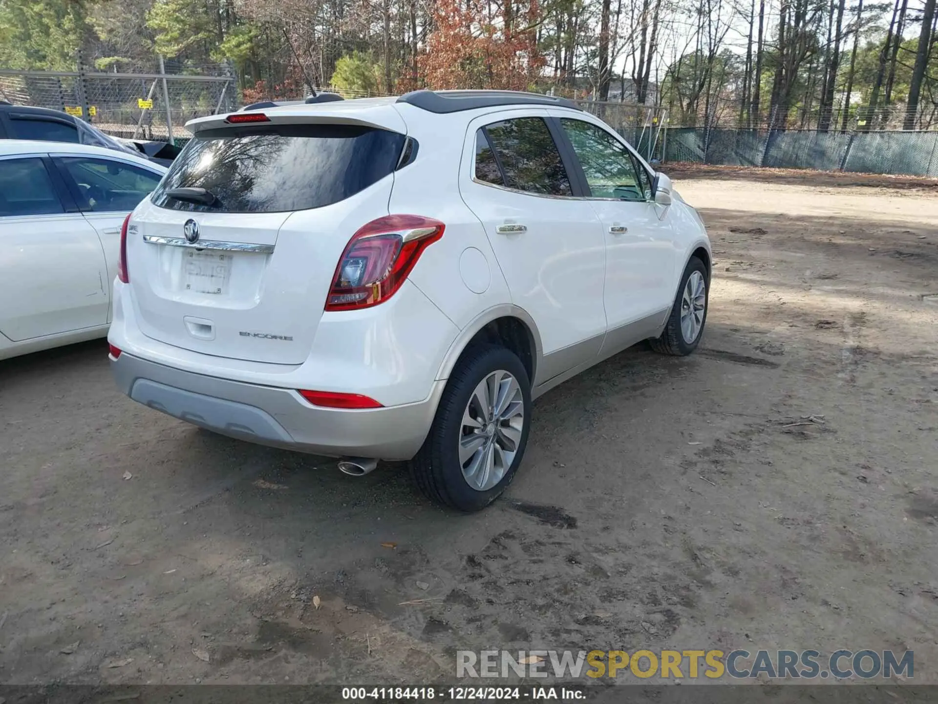 4 fotografías del automóvil dañado KL4CJASB5KB710334 BUICK ENCORE 2019