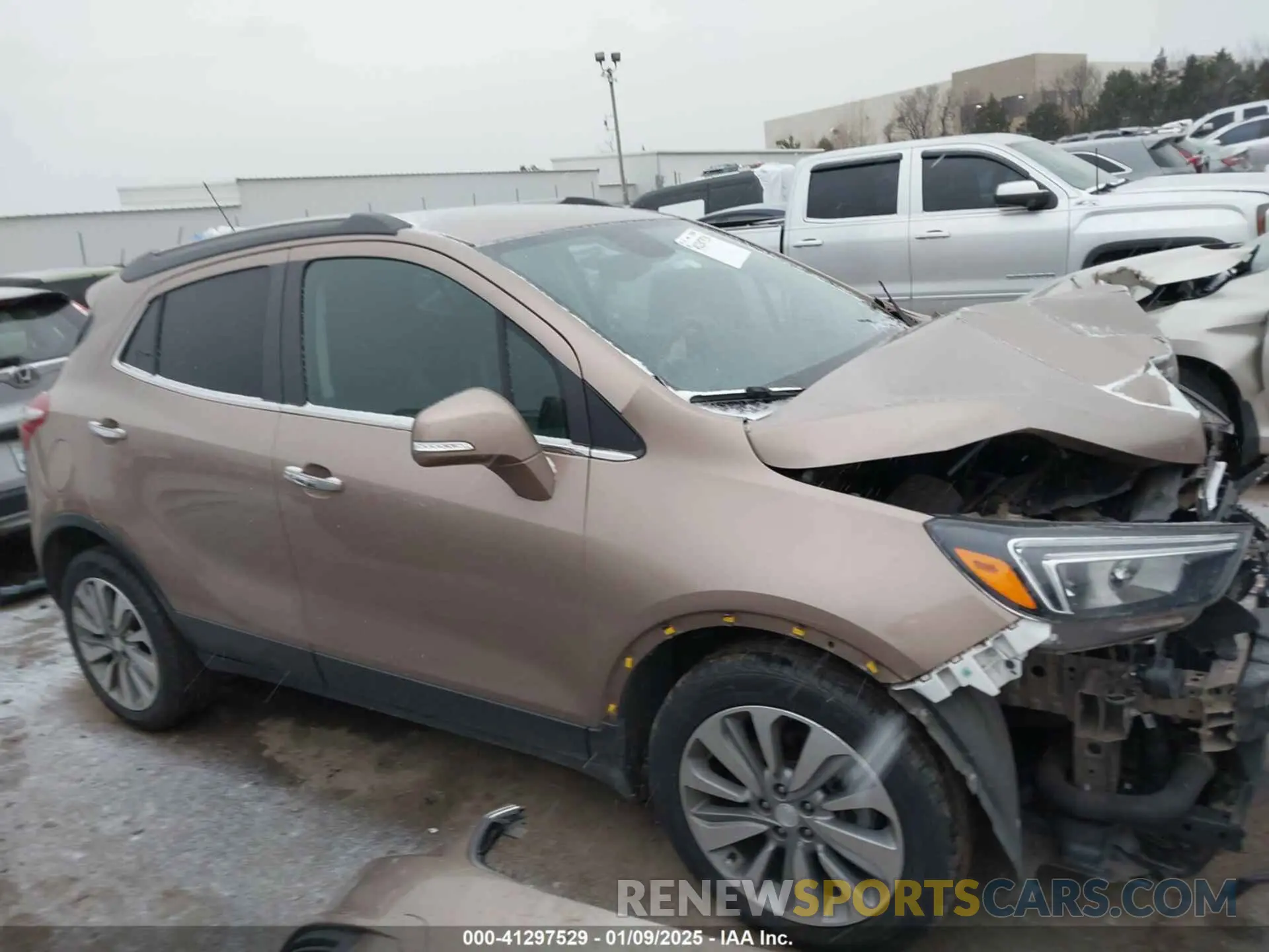14 fotografías del automóvil dañado KL4CJASB5KB727389 BUICK ENCORE 2019