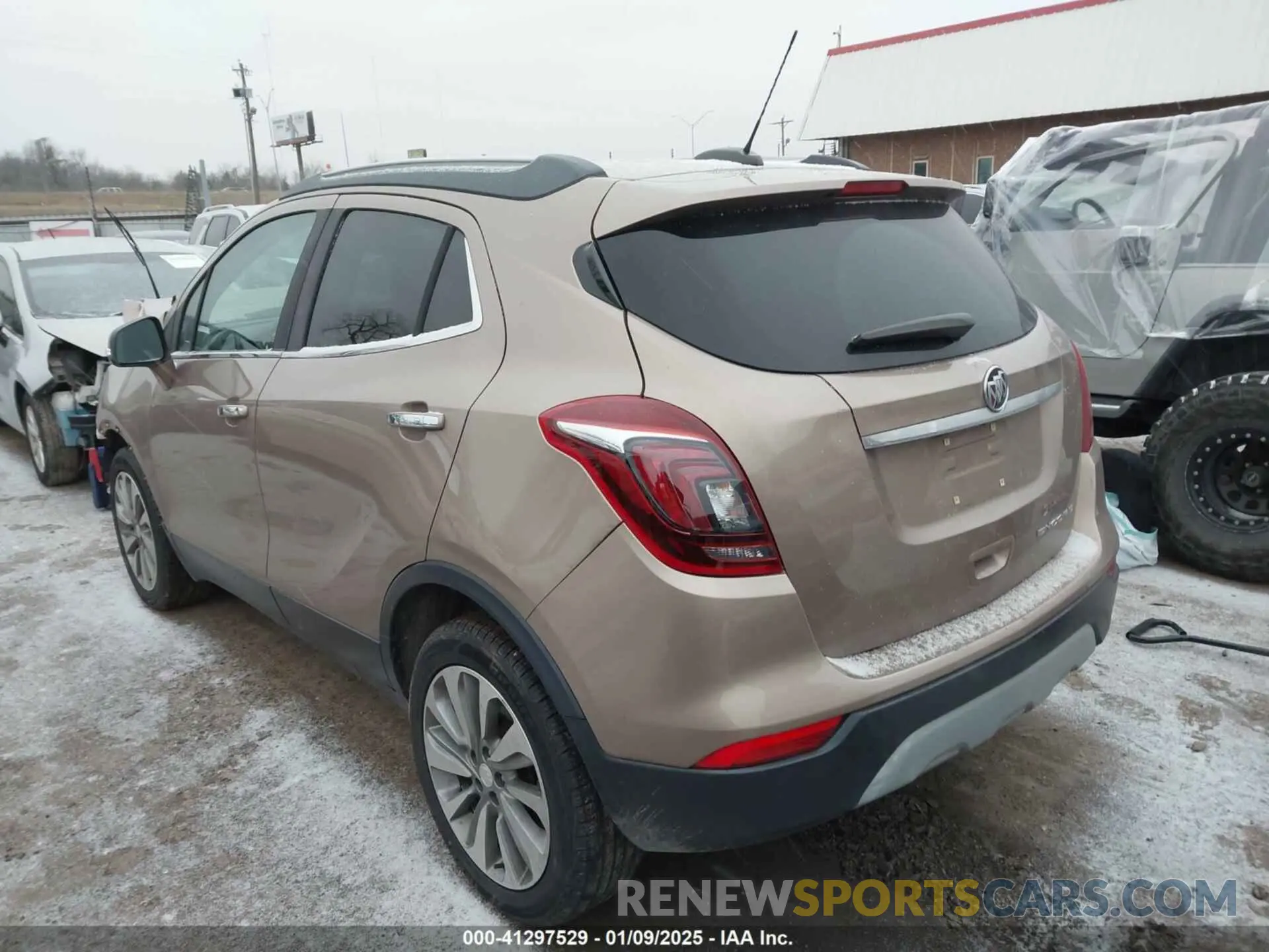 3 fotografías del automóvil dañado KL4CJASB5KB727389 BUICK ENCORE 2019