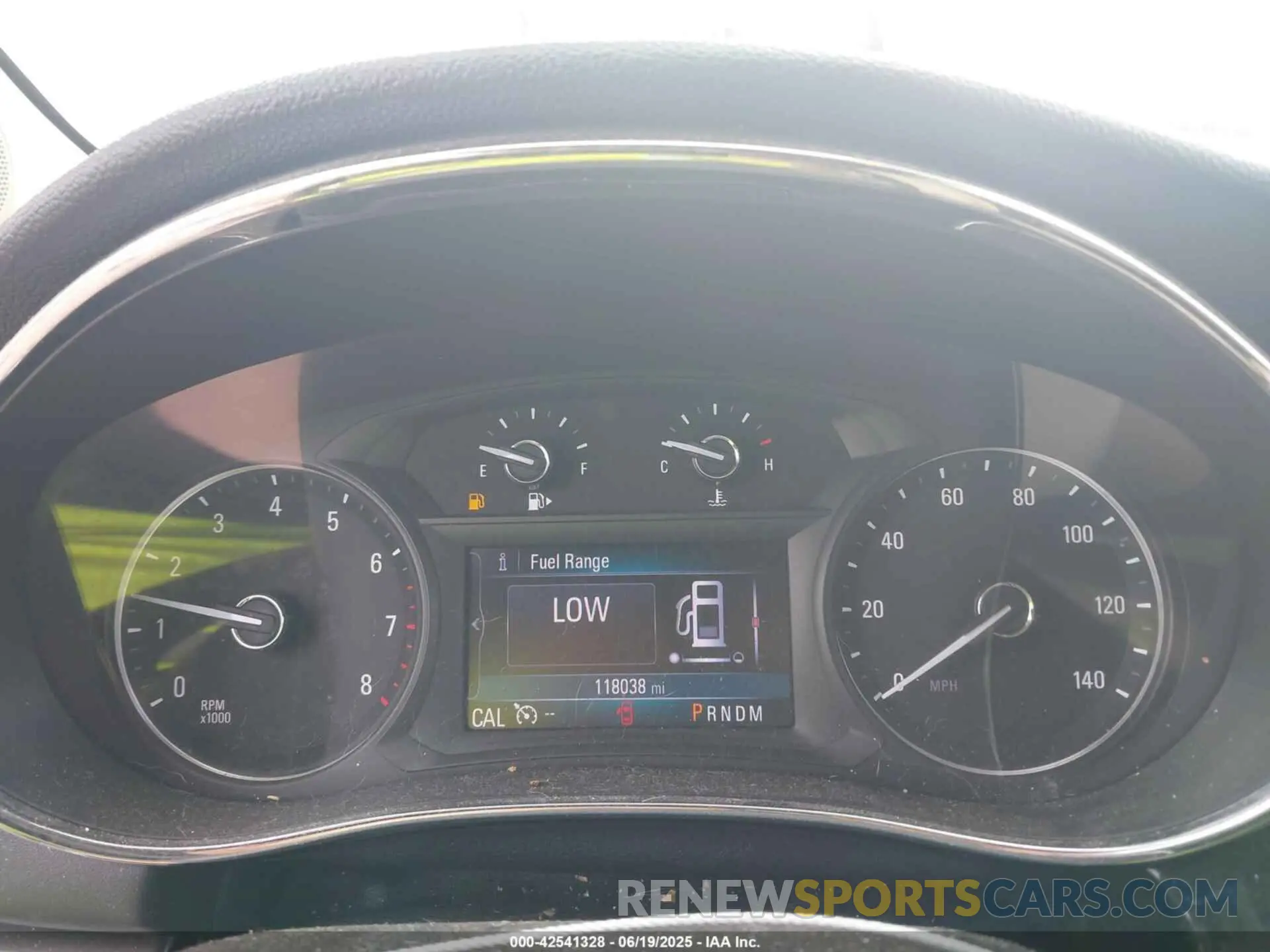 7 fotografías del automóvil dañado KL4CJASB5KB764412 BUICK ENCORE 2019