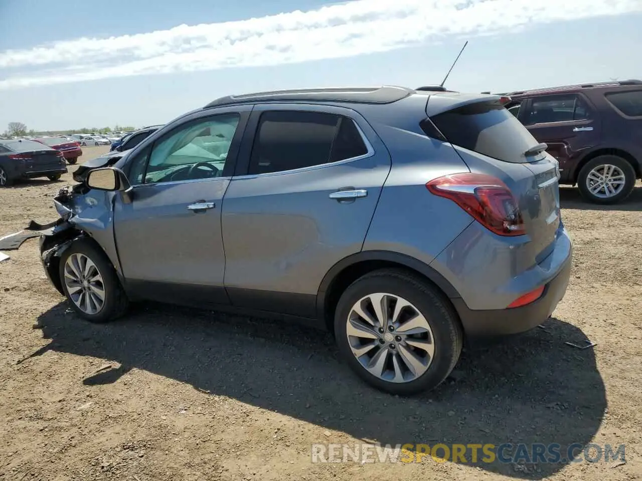 2 fotografías del automóvil dañado KL4CJASB5KB767858 BUICK ENCORE 2019
