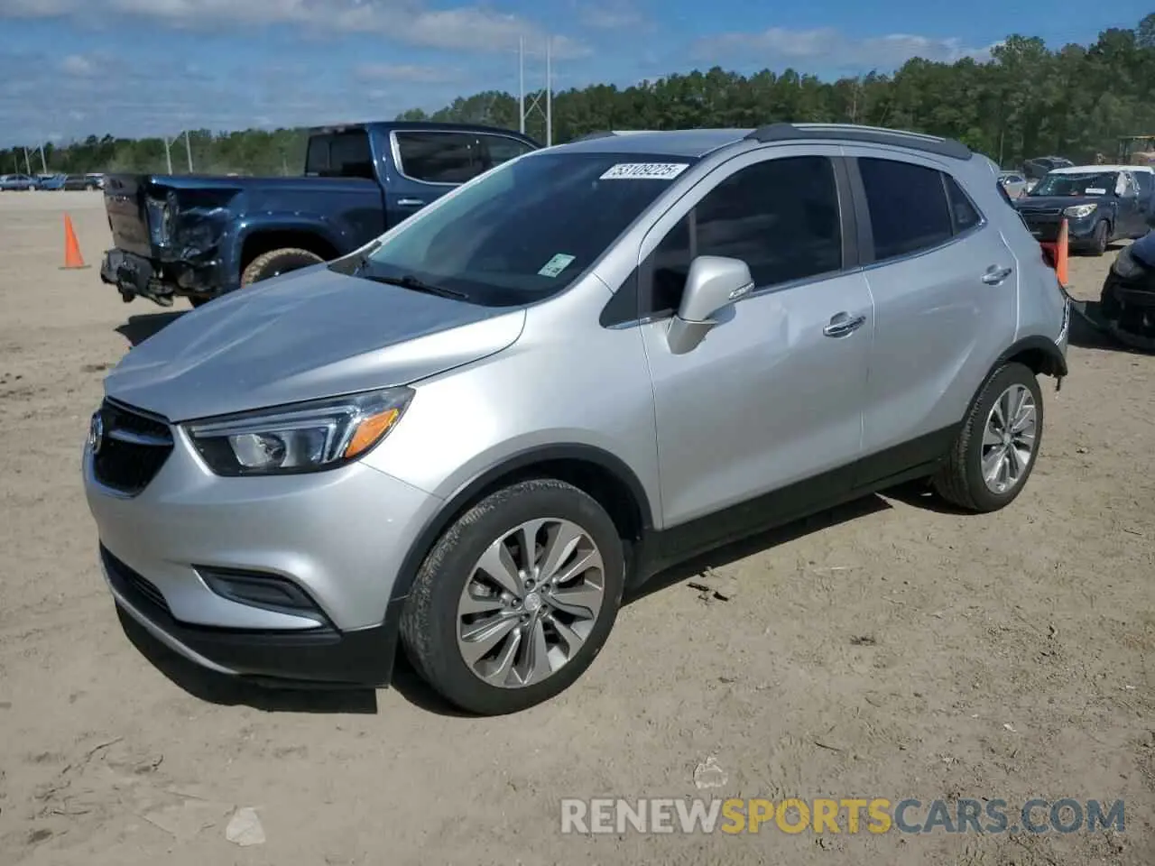 1 fotografías del automóvil dañado KL4CJASB5KB807257 BUICK ENCORE 2019