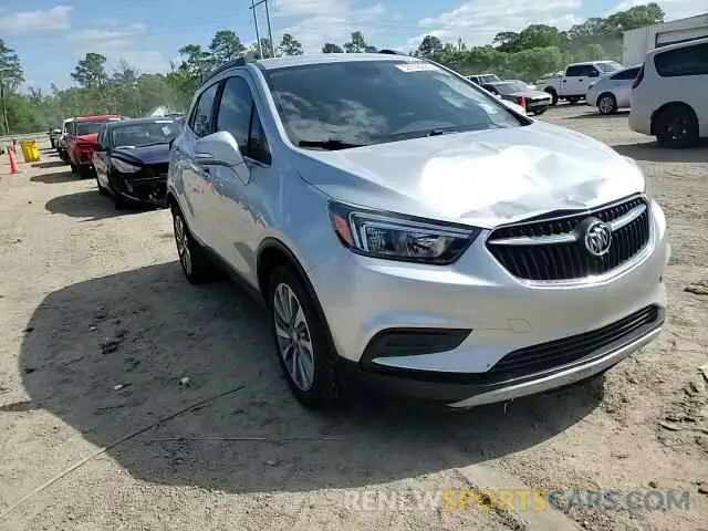 11 fotografías del automóvil dañado KL4CJASB5KB807257 BUICK ENCORE 2019