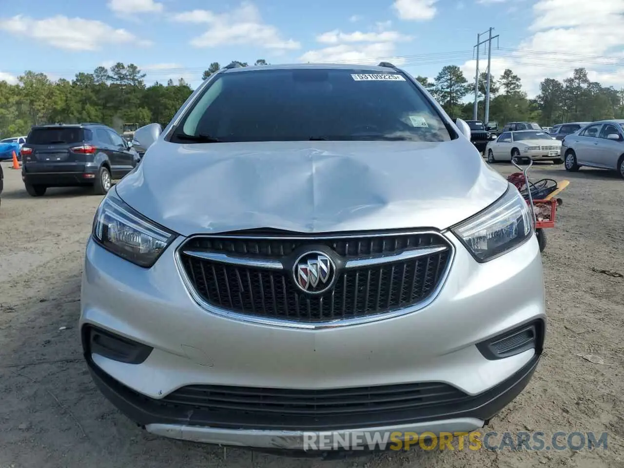 5 fotografías del automóvil dañado KL4CJASB5KB807257 BUICK ENCORE 2019
