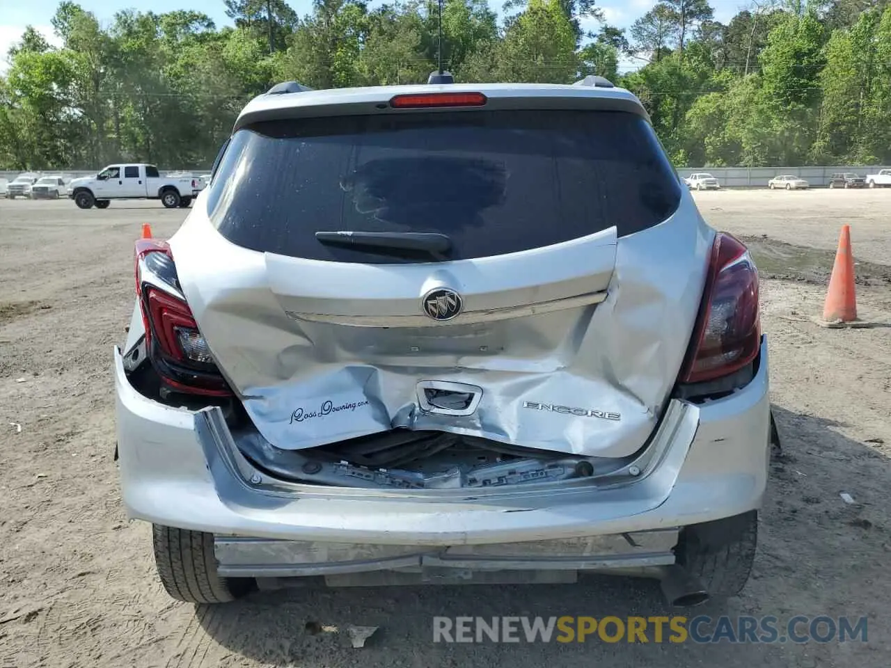 6 fotografías del automóvil dañado KL4CJASB5KB807257 BUICK ENCORE 2019