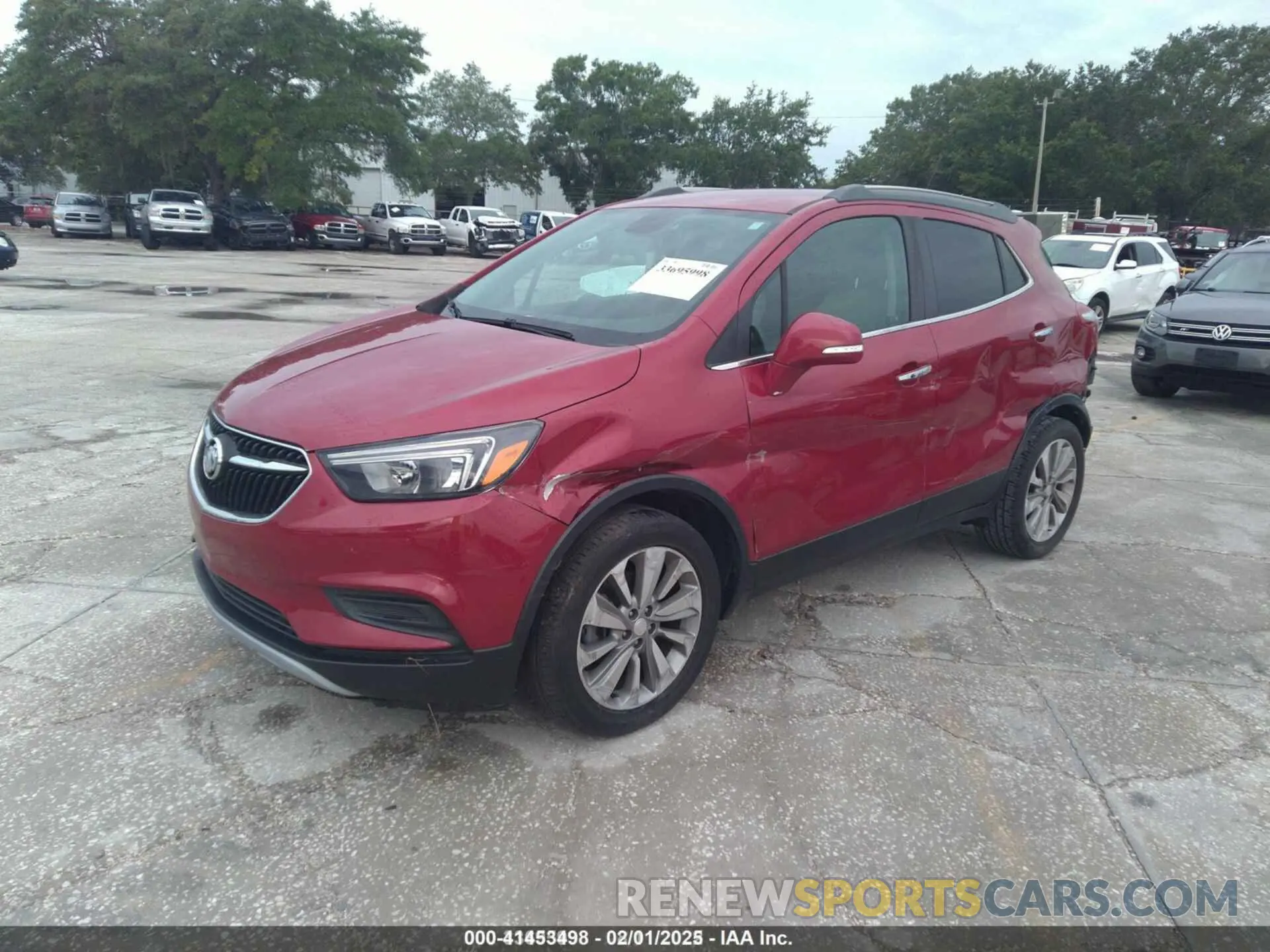 2 fotografías del automóvil dañado KL4CJASB5KB826472 BUICK ENCORE 2019