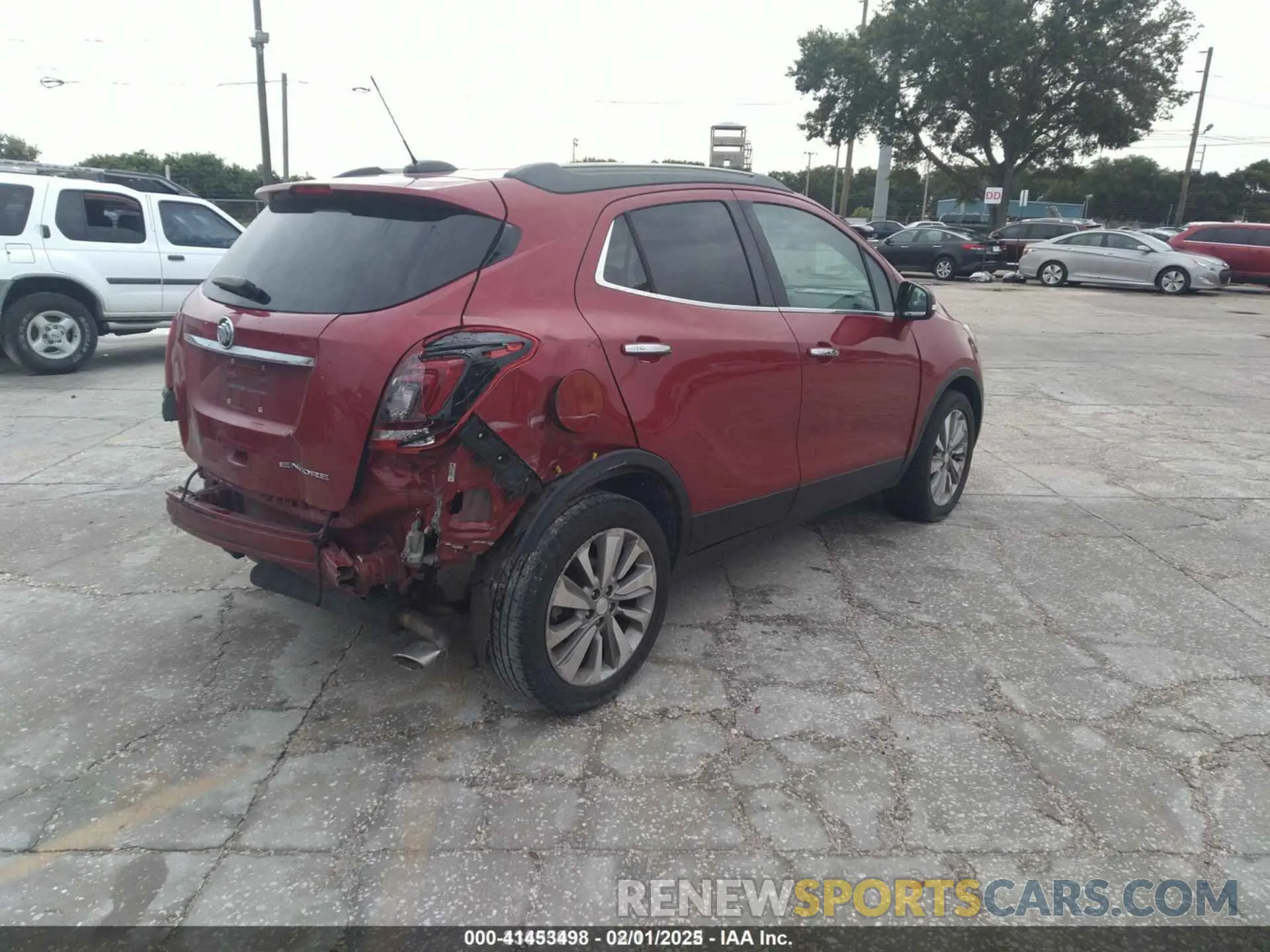 4 fotografías del automóvil dañado KL4CJASB5KB826472 BUICK ENCORE 2019