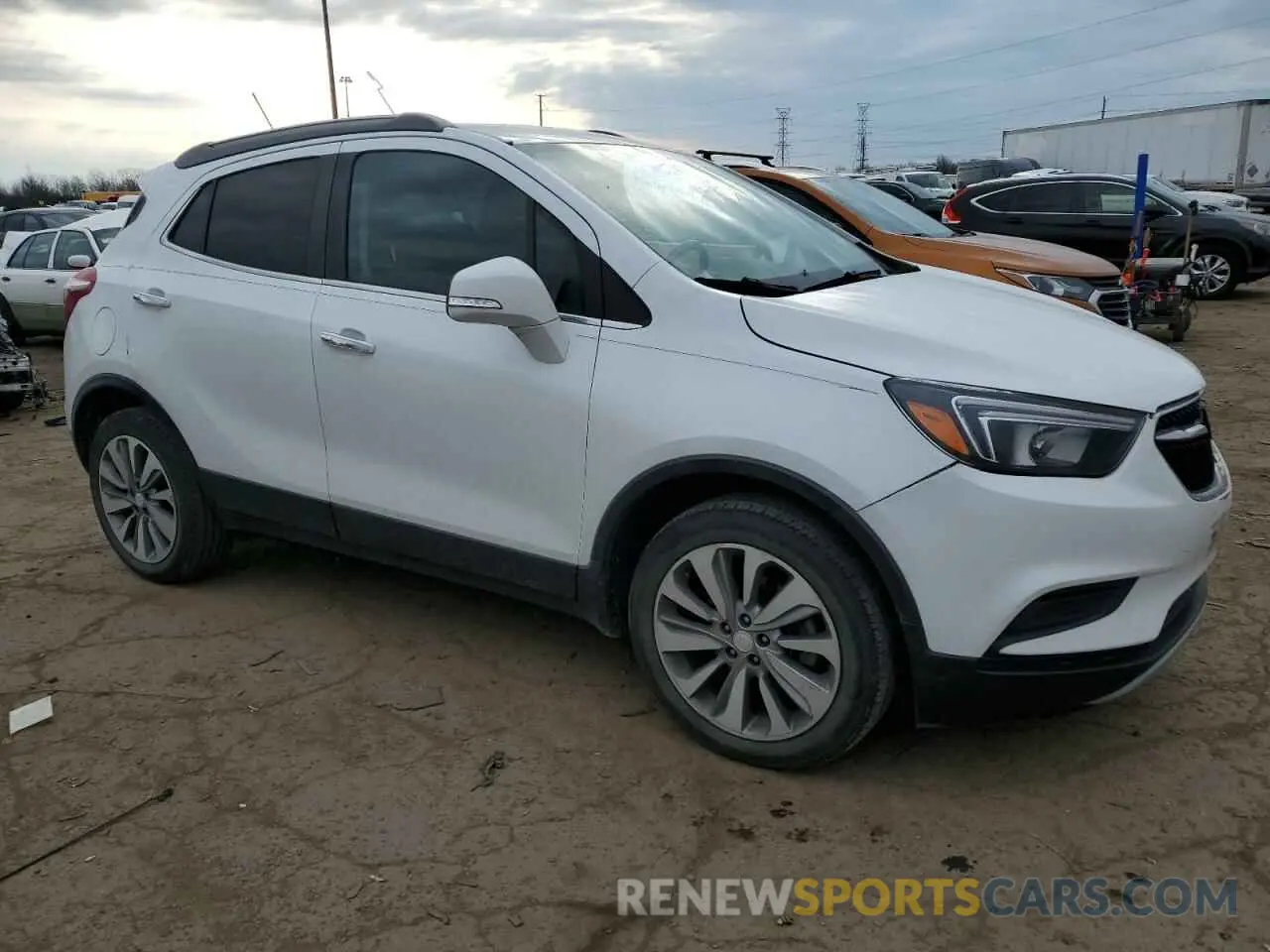 4 fotografías del automóvil dañado KL4CJASB5KB868110 BUICK ENCORE 2019
