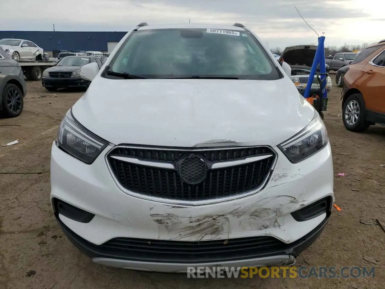 5 fotografías del automóvil dañado KL4CJASB5KB868110 BUICK ENCORE 2019